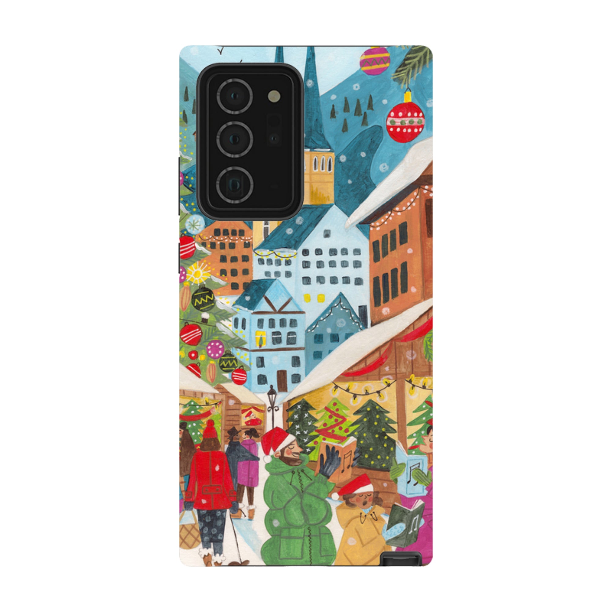 Samsung Tough Case - Christmas Market By Caroline Bonne Muller