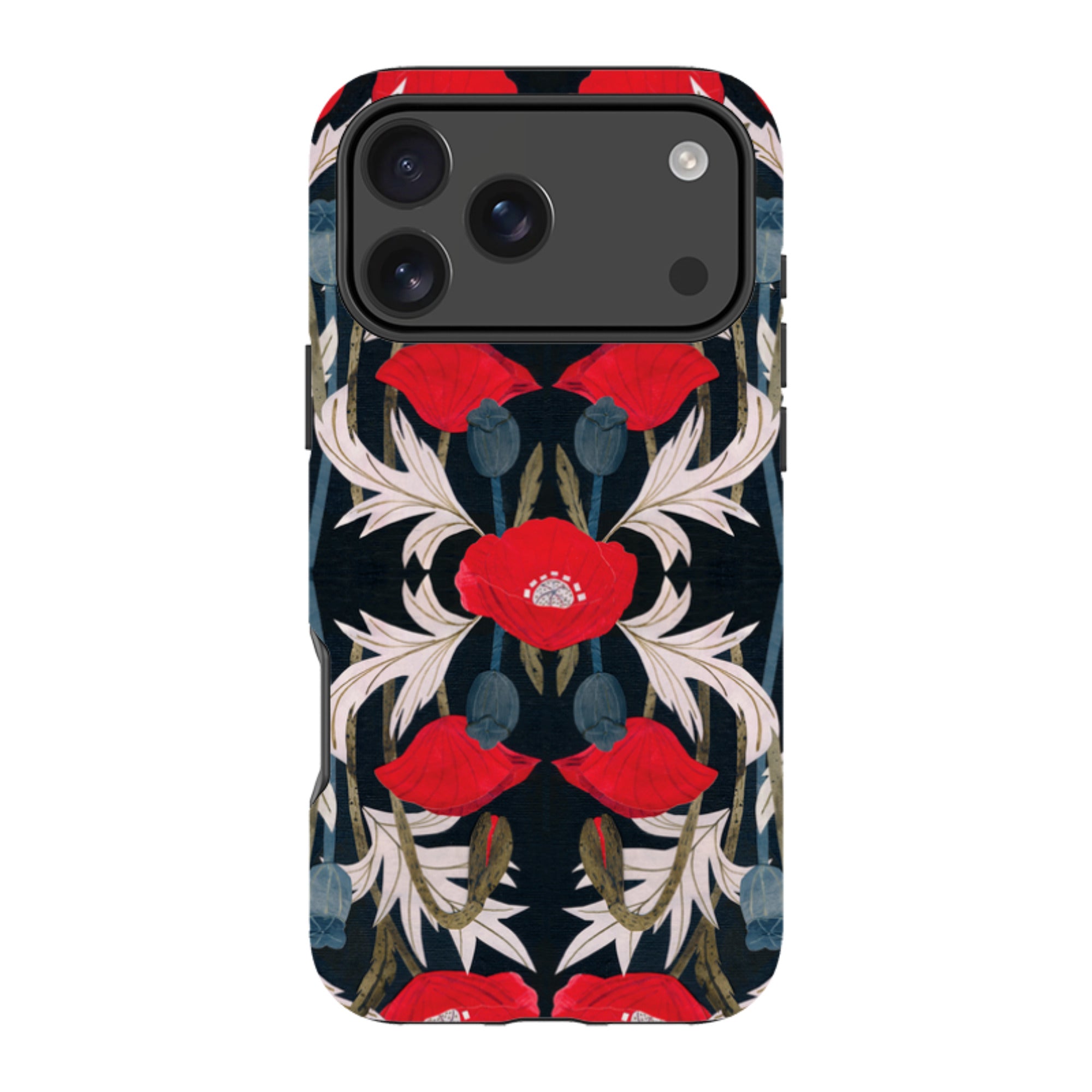 iPhone MagSafe Tough Case - Poppy By Tracey English