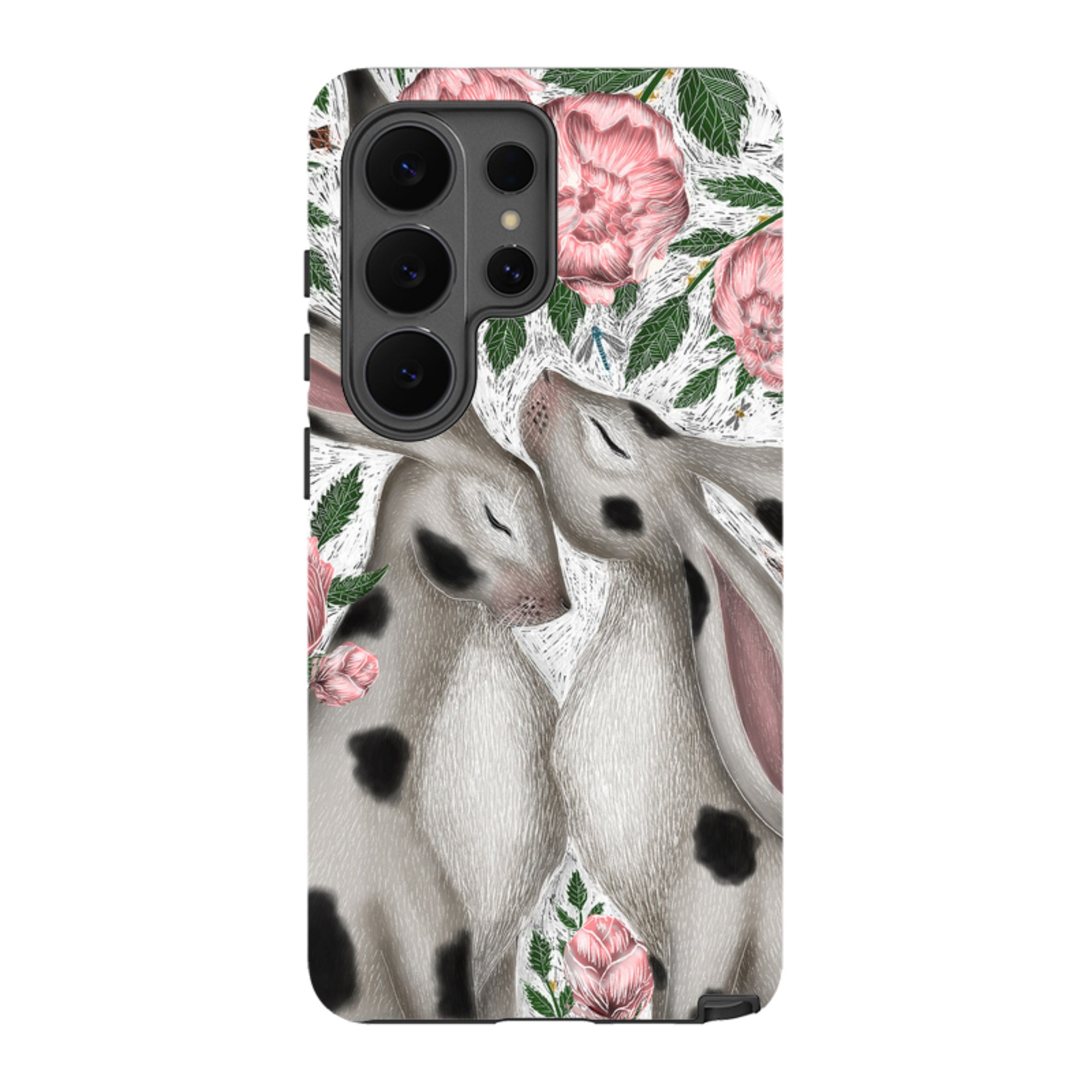 Samsung Tough Case - Hares And Peonies By Catherine Rowe