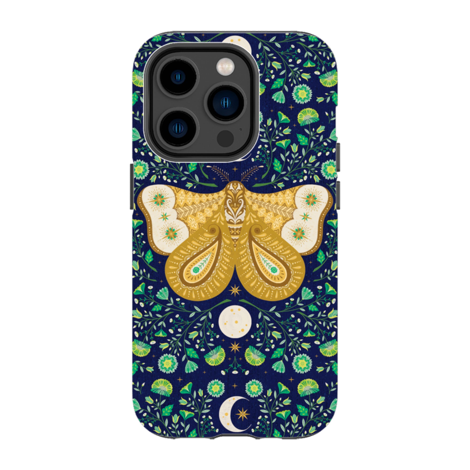 iPhone Tough Case - Moth By Jenny Zemanek