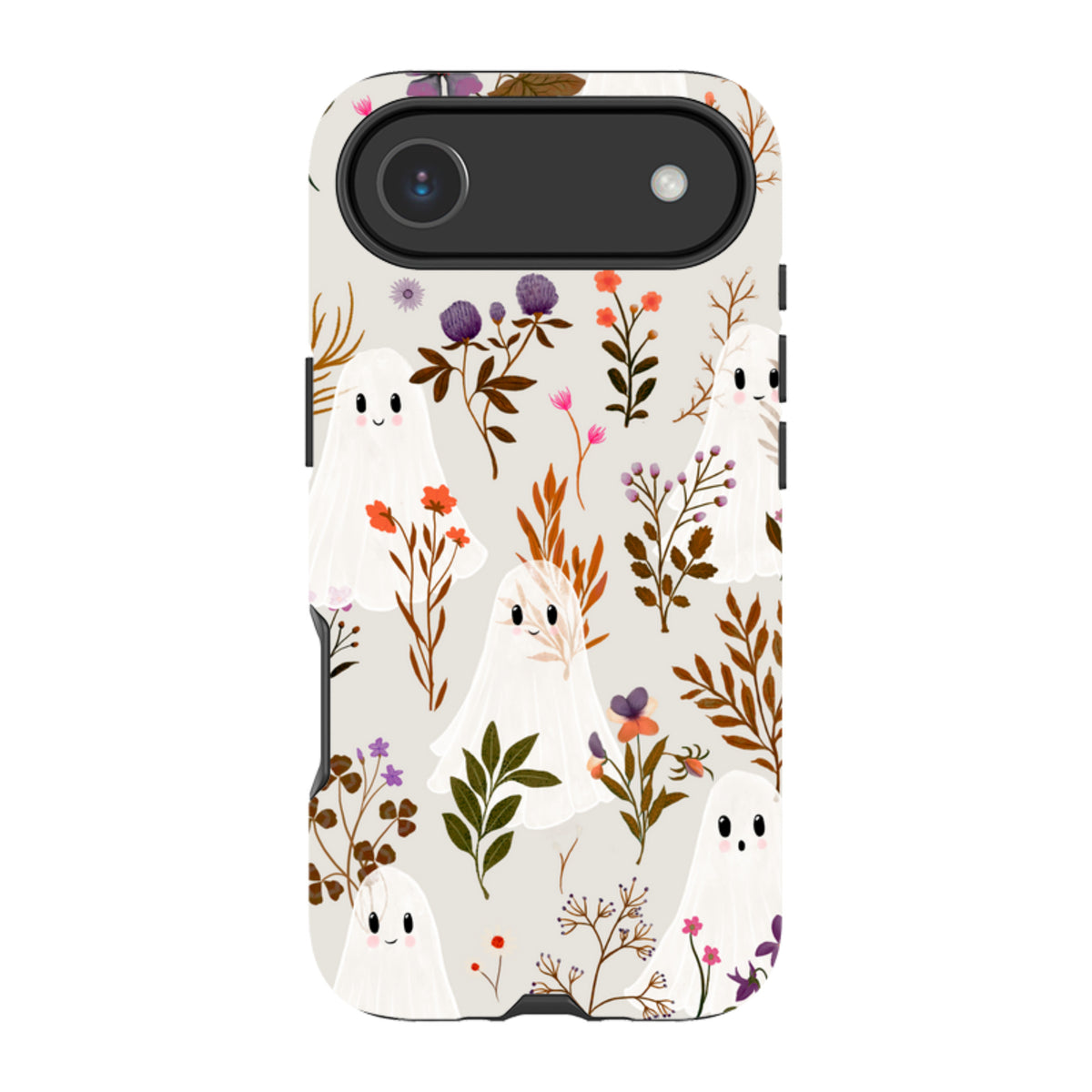iPhone Tough Case - Ghost in the Garden - Stone By Katherine Quinn