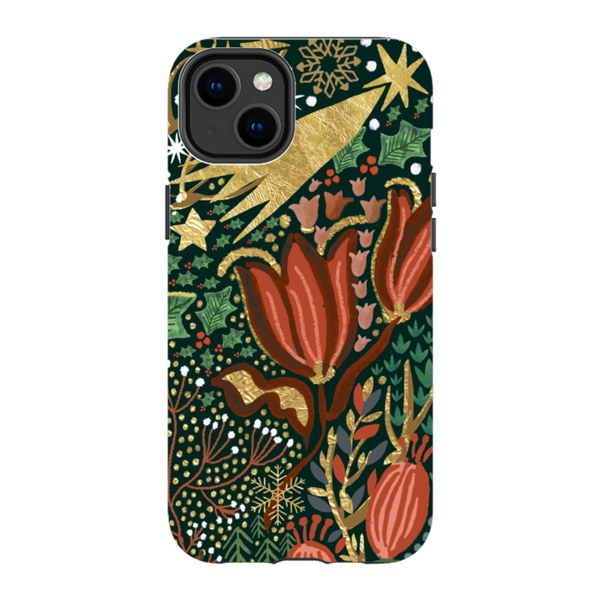 iPhone Tough Case - Winter Deer III By Emma Frances Grant