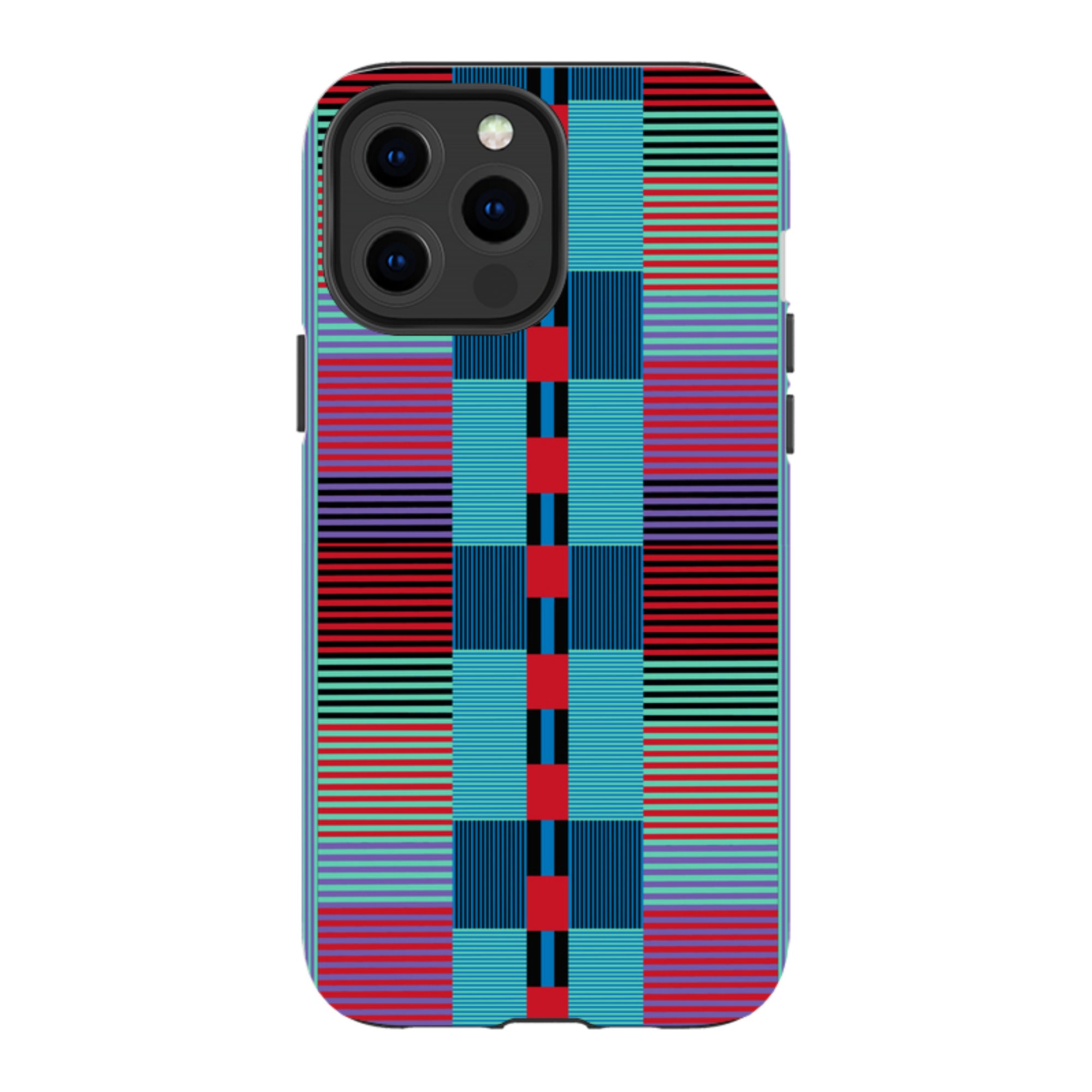 iPhone Tough Case - Indian Stripe By Cressida Bell
