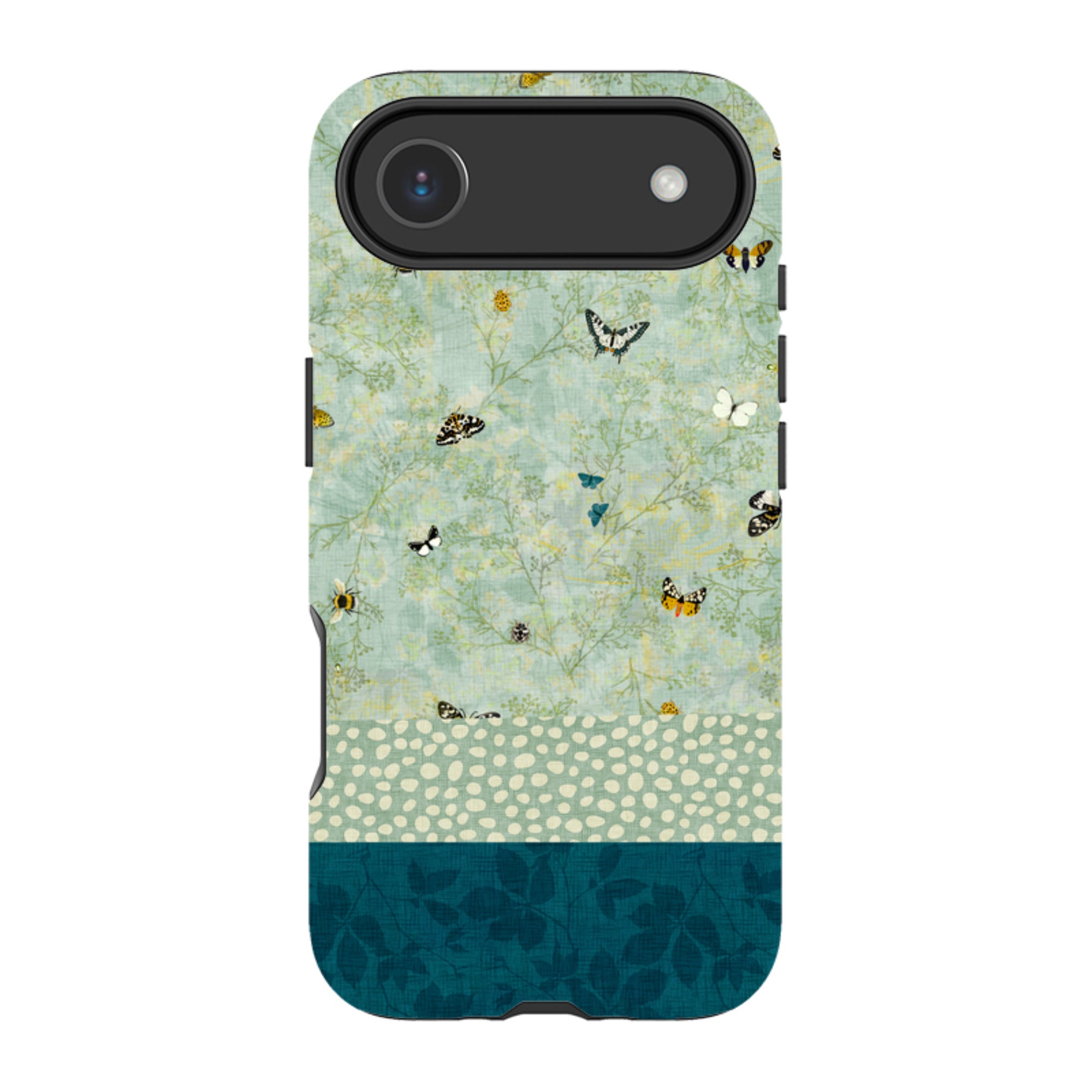 iPhone MagSafe Tough Case - Chinoiserie Garden Soft Sage 2 By Katherine Quinn