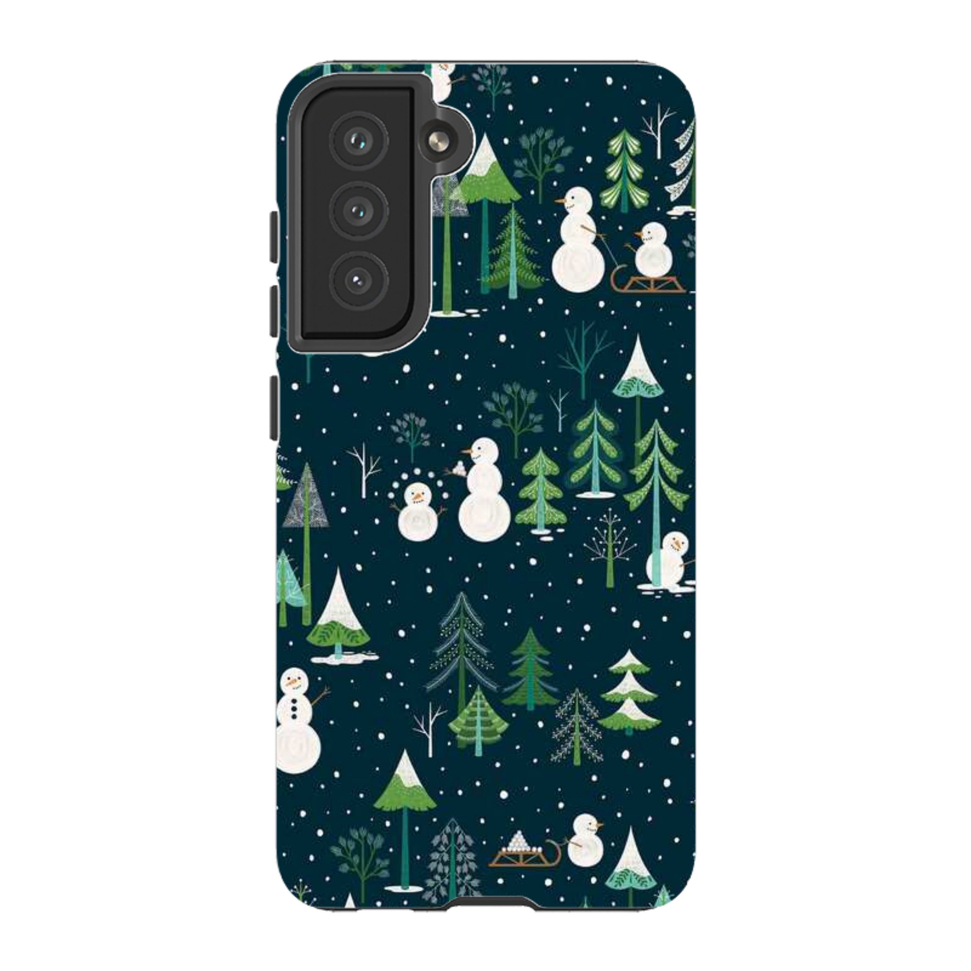 Samsung Tough Case - Snowman Playground By Jenny Zemanek