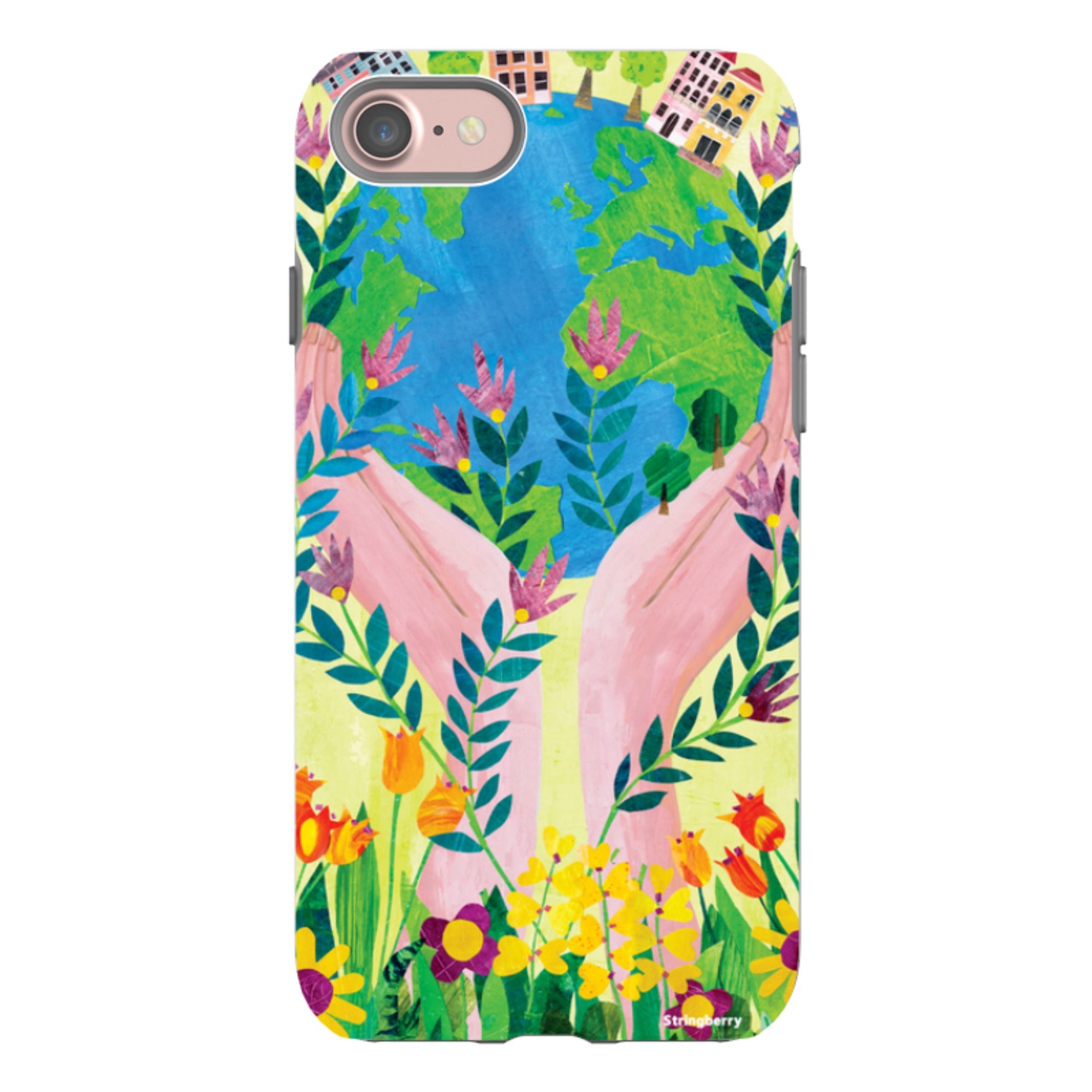 iPhone Tough Case - Earth Day By Tracey English