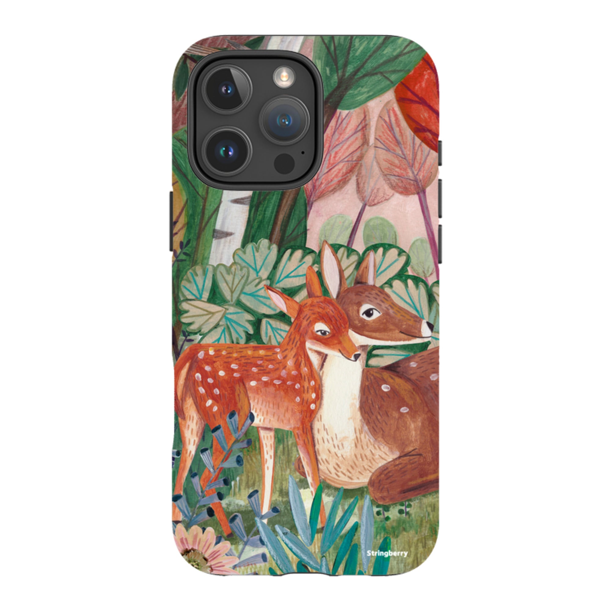 iPhone Tough Case - Deer By Caroline Bonne Muller
