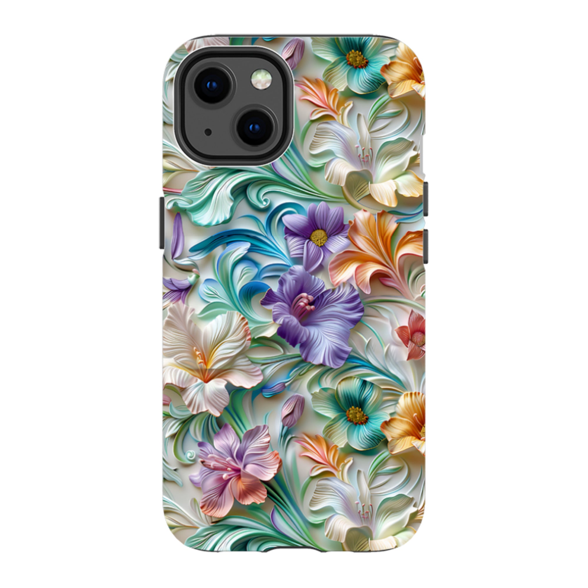 iPhone MagSafe Tough Case - Neo Floral