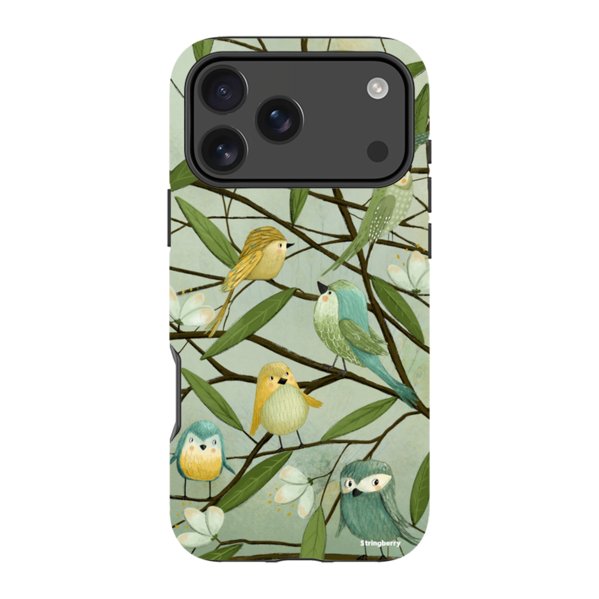iPhone Tough Case - Birds By Maja Lindberg