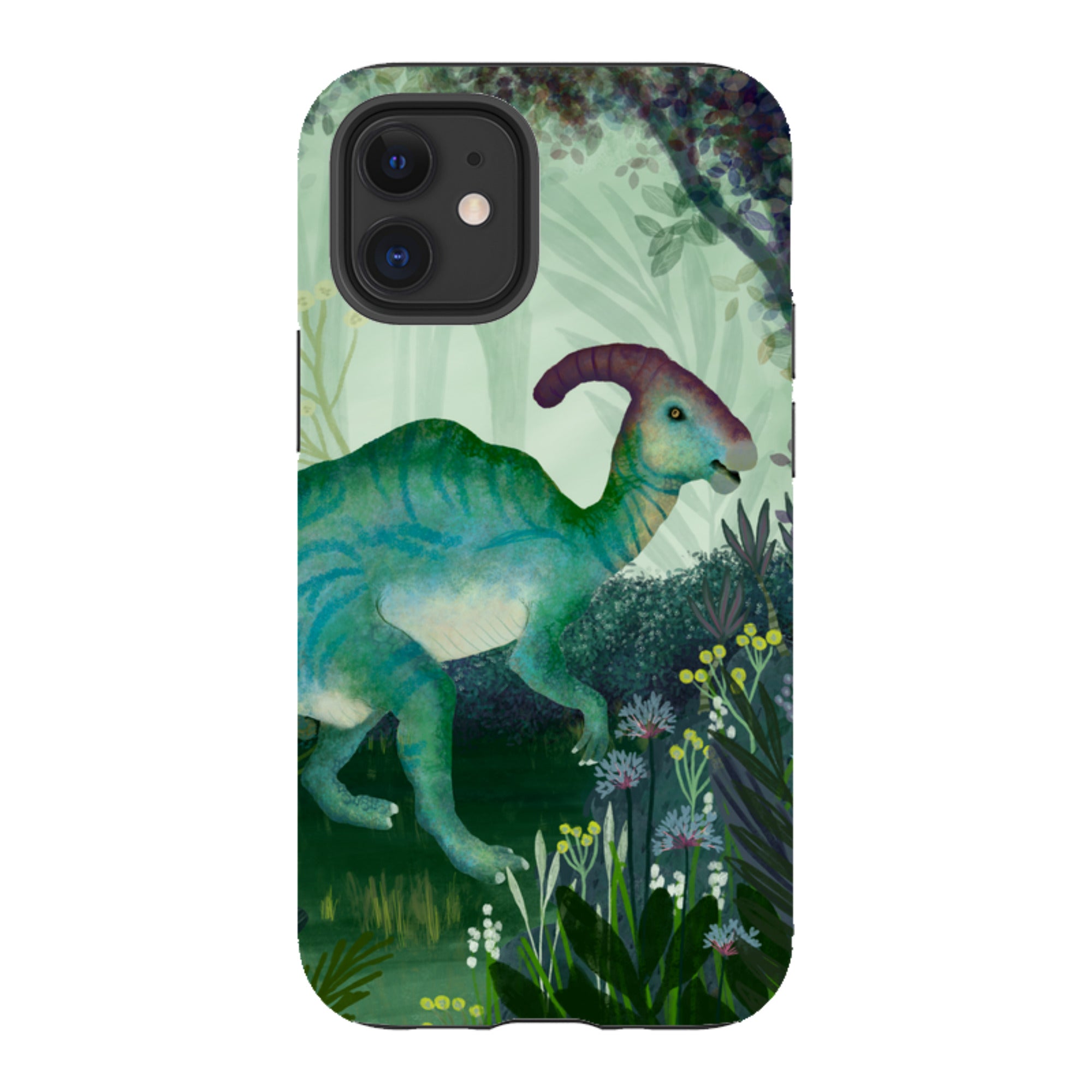 iPhone Tough Case - Dino Park III By Katherine Quinn