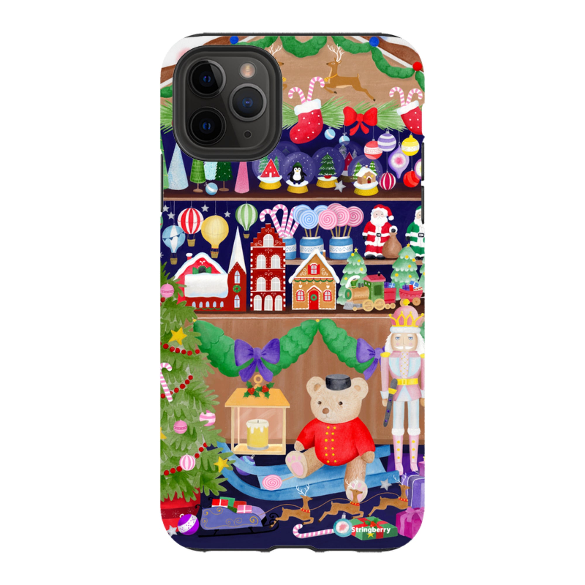 iPhone Tough Case - Christmas Shop By Bex Parkin