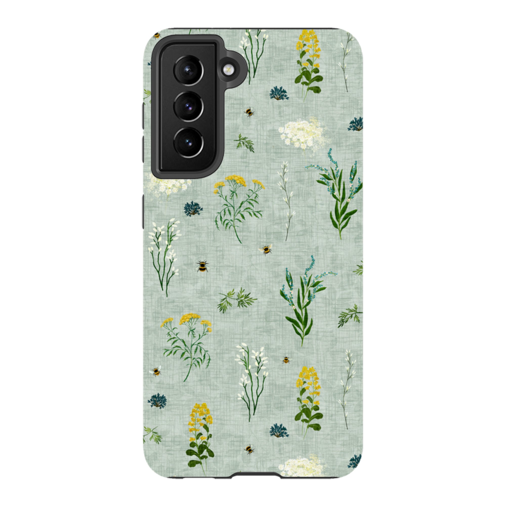 Samsung Tough  Case - Song Bird Florals and Bees By Katherine Quinn