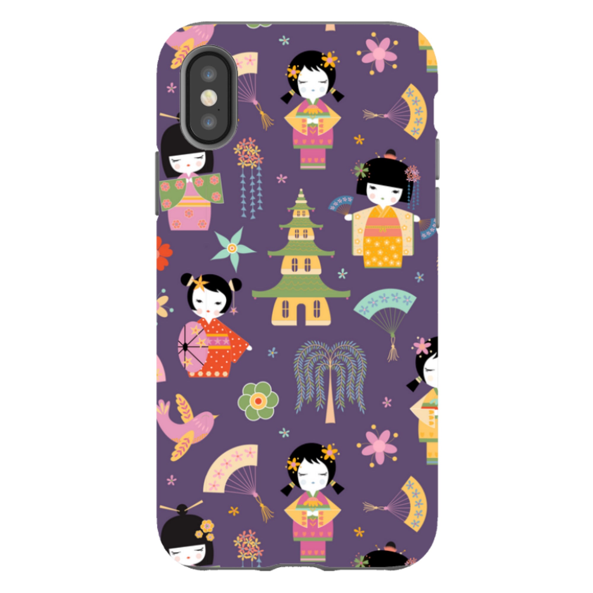 iPhone Tough Case - Sakura By Suzy Taylor