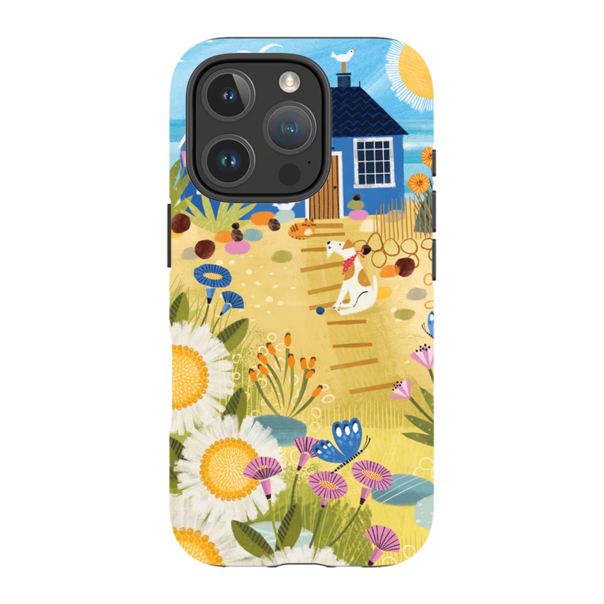 iPhone MagSafe Tough Case - Beach House By Ali Brookes