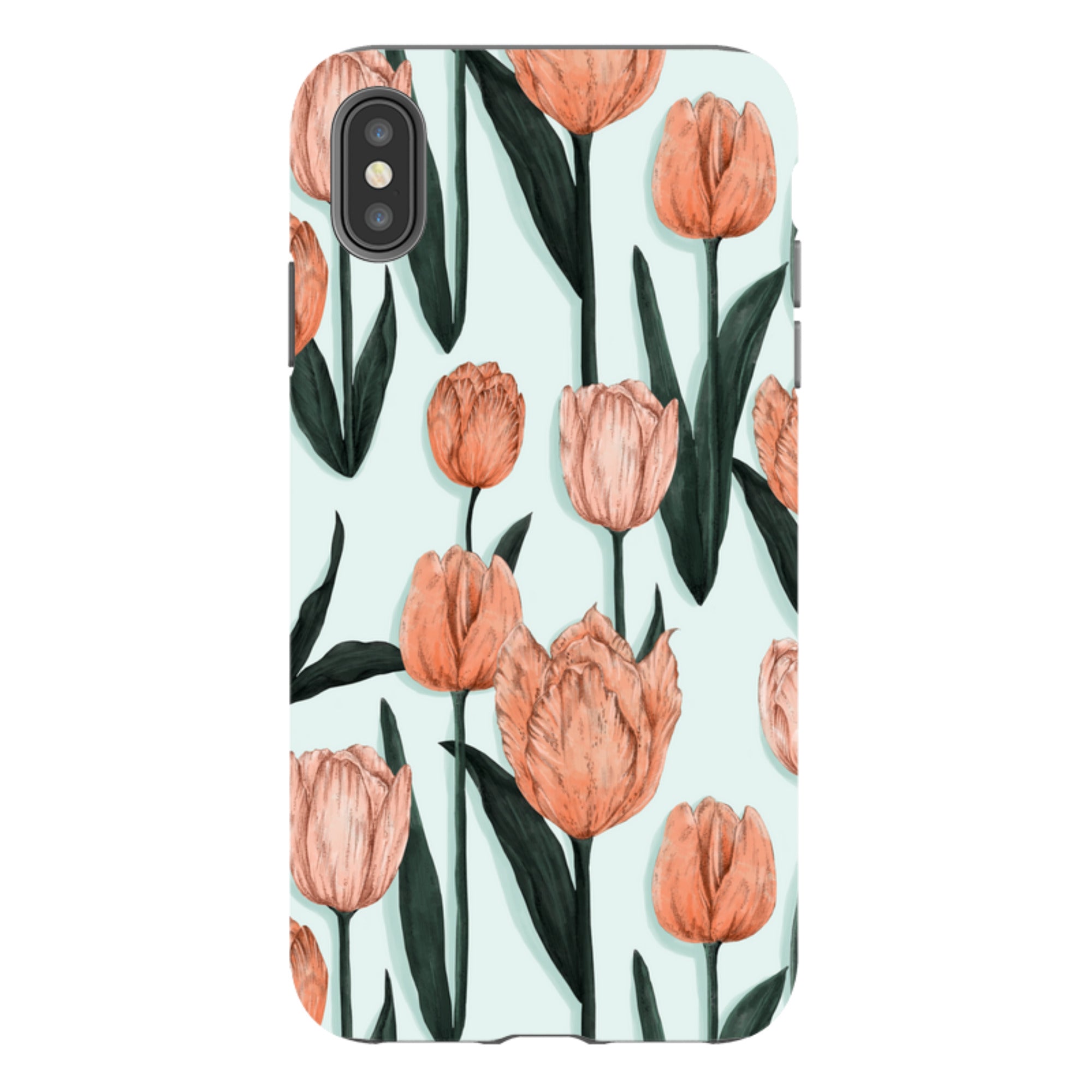 iPhone Tough Case - Tulips By Jade Mosinski