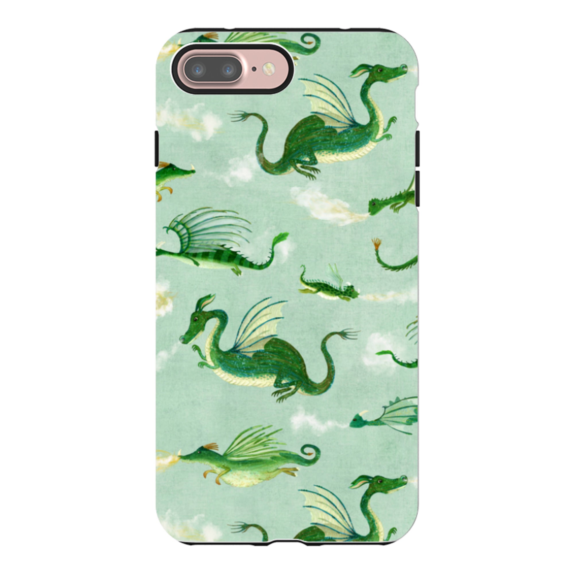 iPhone Tough Case - Dragons By Katherine Quinn