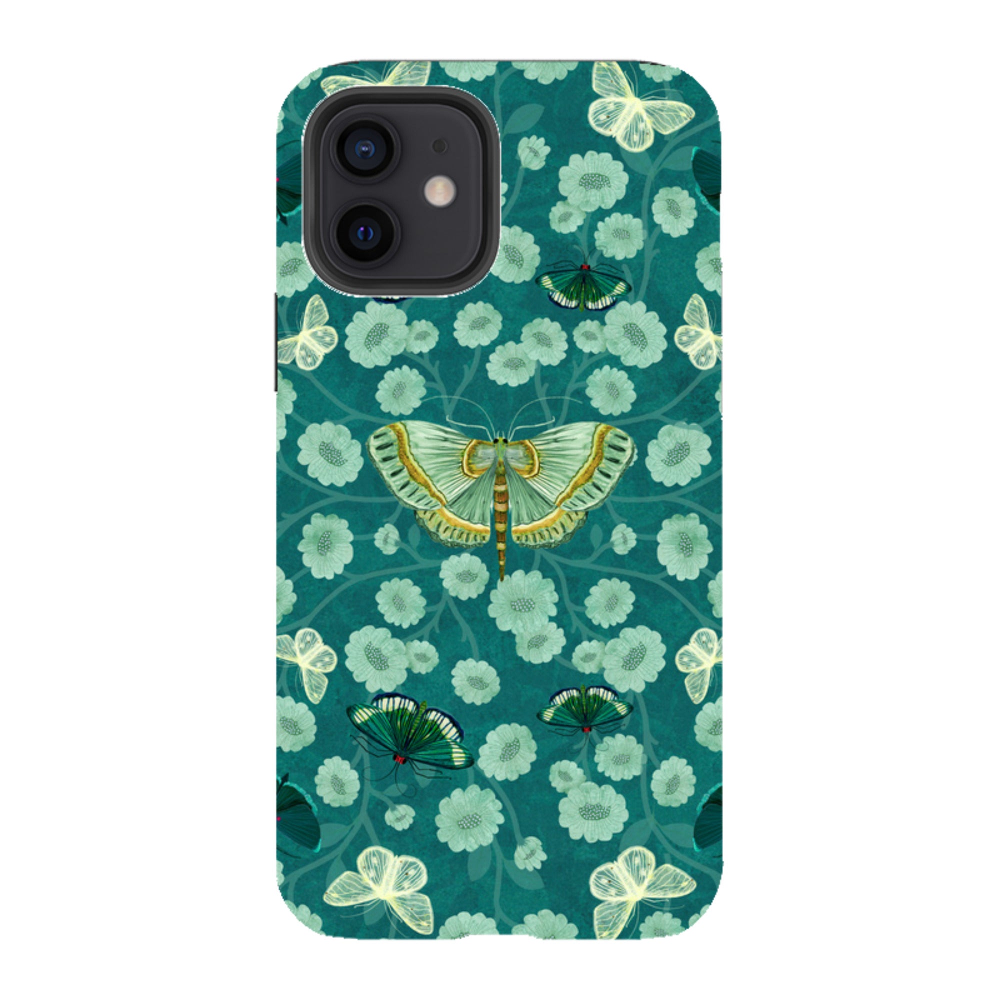 iPhone Tough Case - Medium Moth 2 By Katherine Quinn