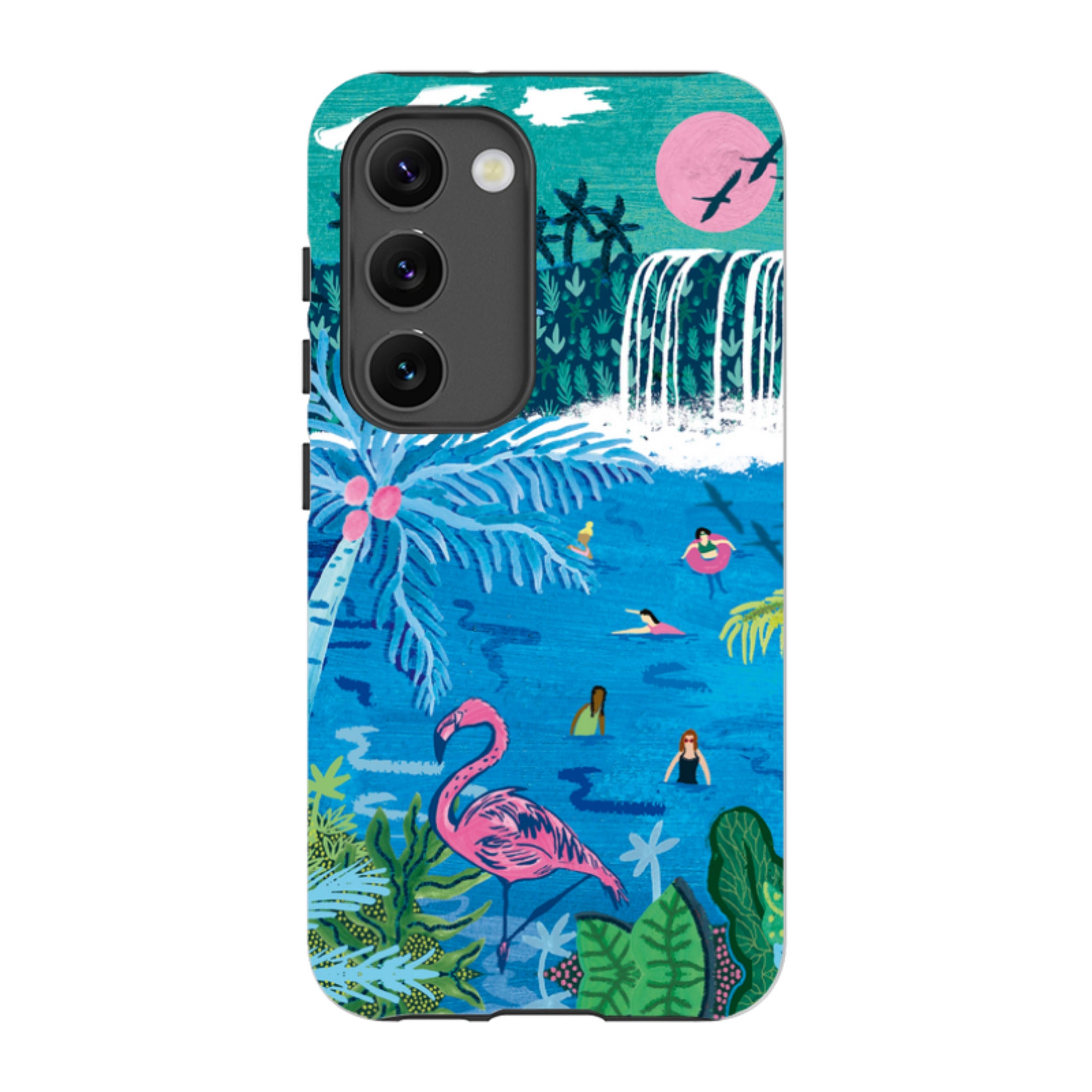 Samsung Tough  Case - Palm Pool By Emma Frances Grant