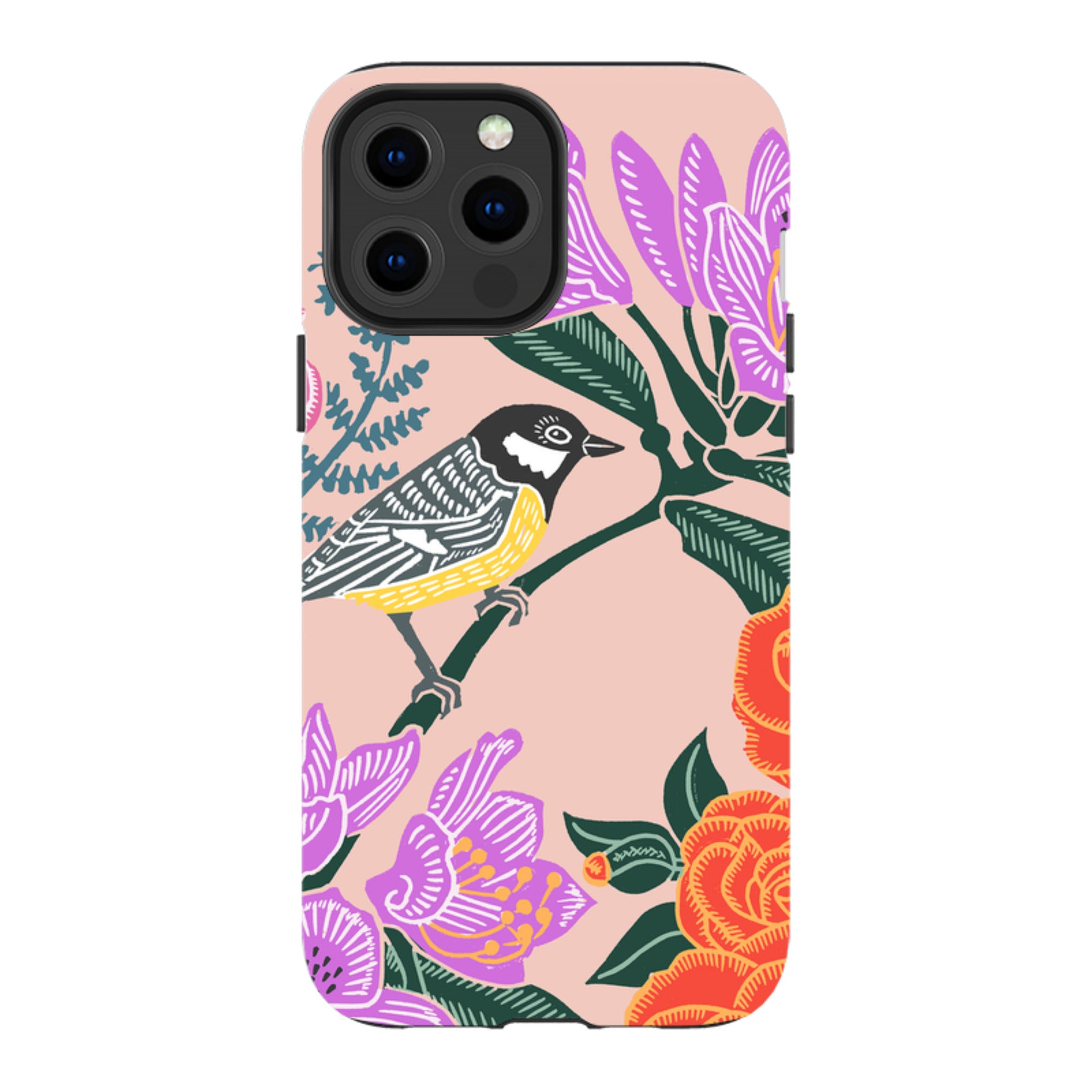 iPhone Tough Case - Camelia By Kate Heiss