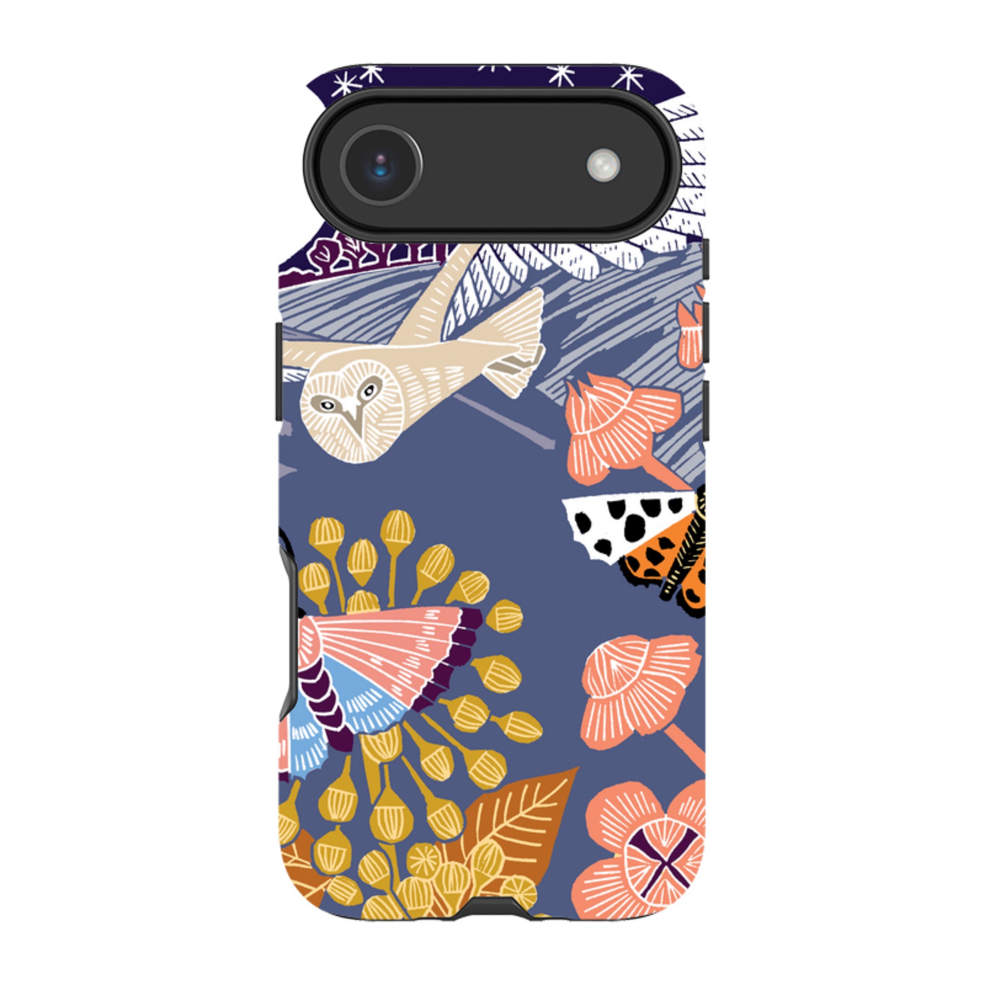 iPhone Tough Case - Evening Barn Owl By Kate Heiss
