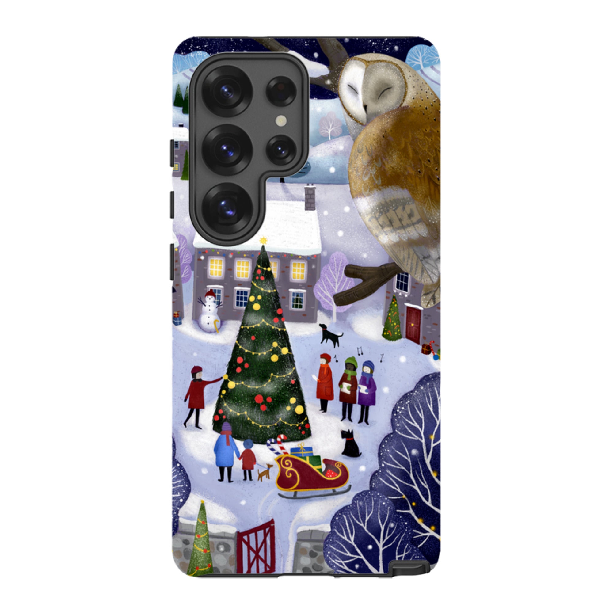 Samsung Tough Case - Advent Owl By Bex Parkin
