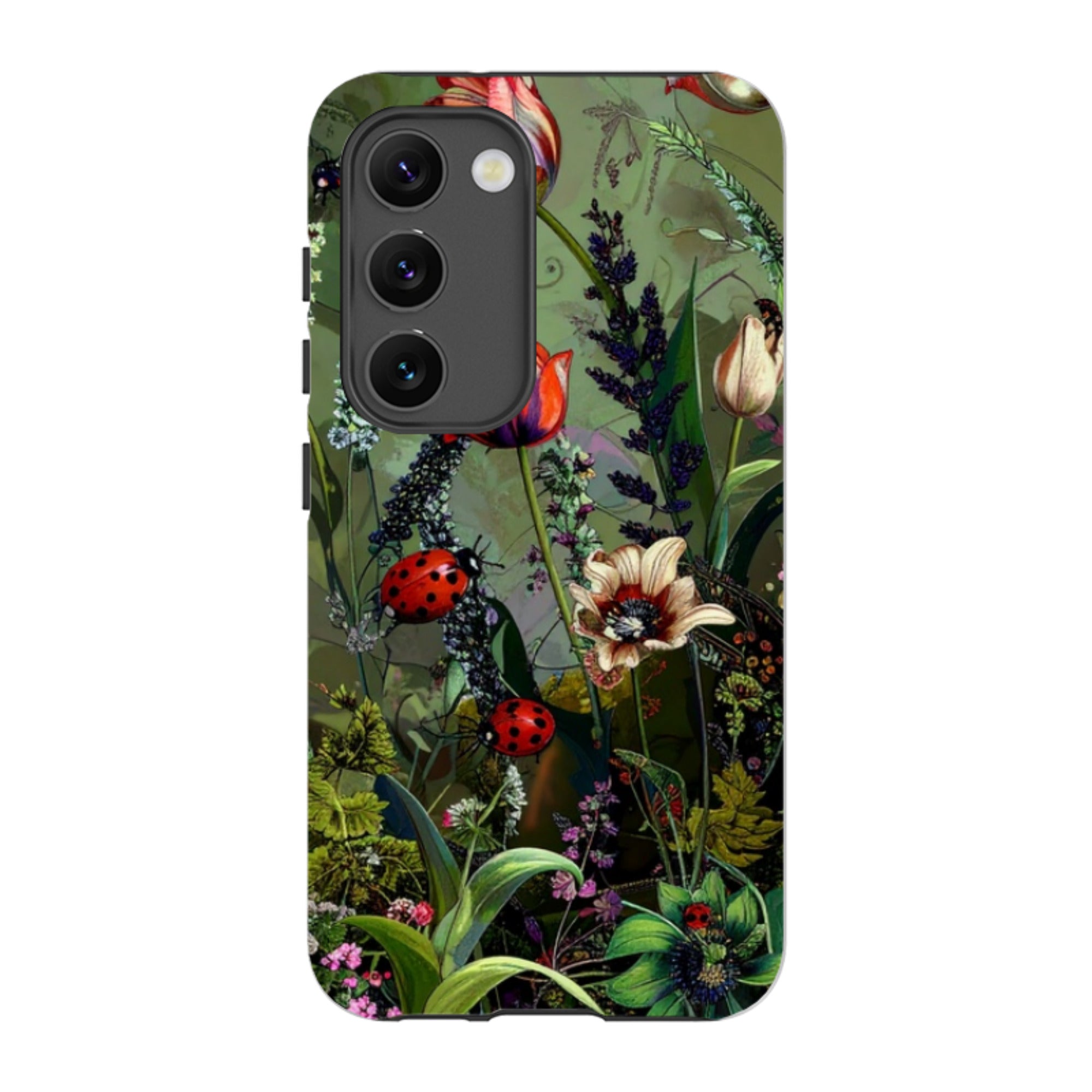 Samsung Tough Case - Green Vyne Ladybirds