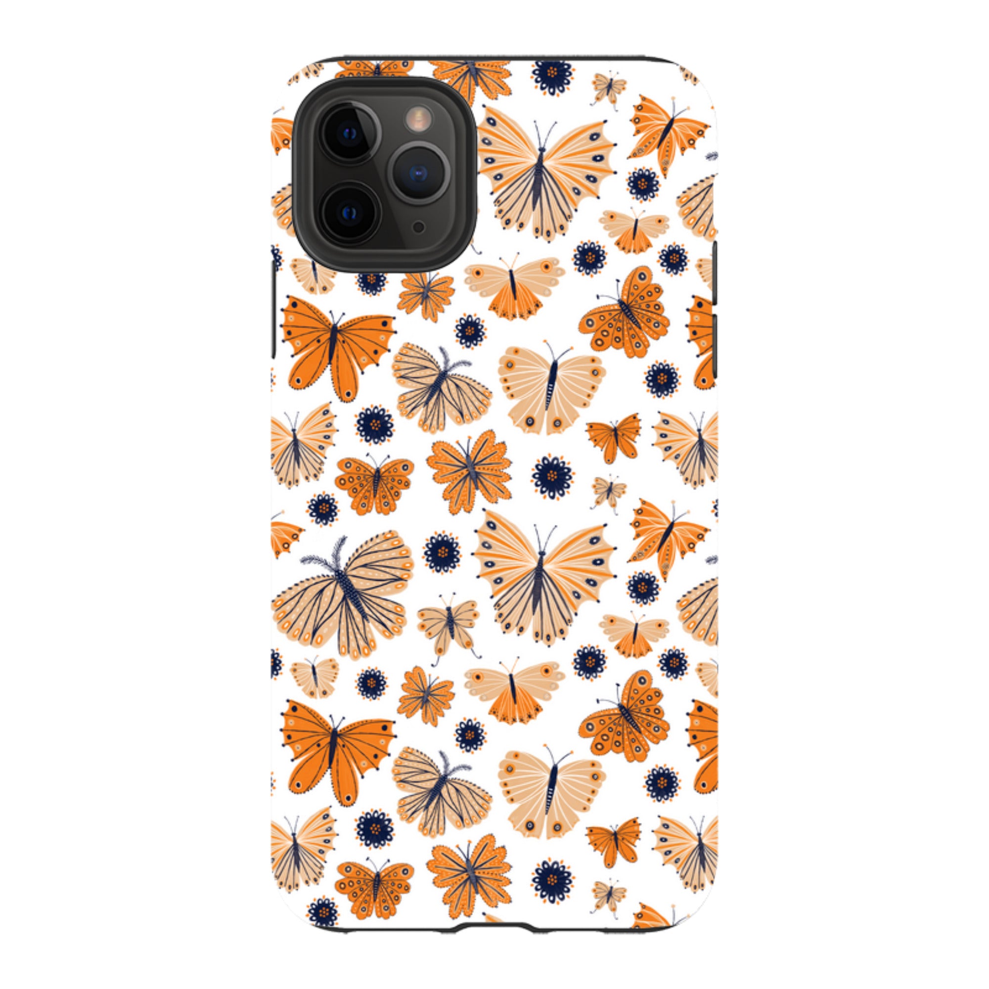 iPhone Tough Case - Butterfly Patterns By Lee Foster Wilson