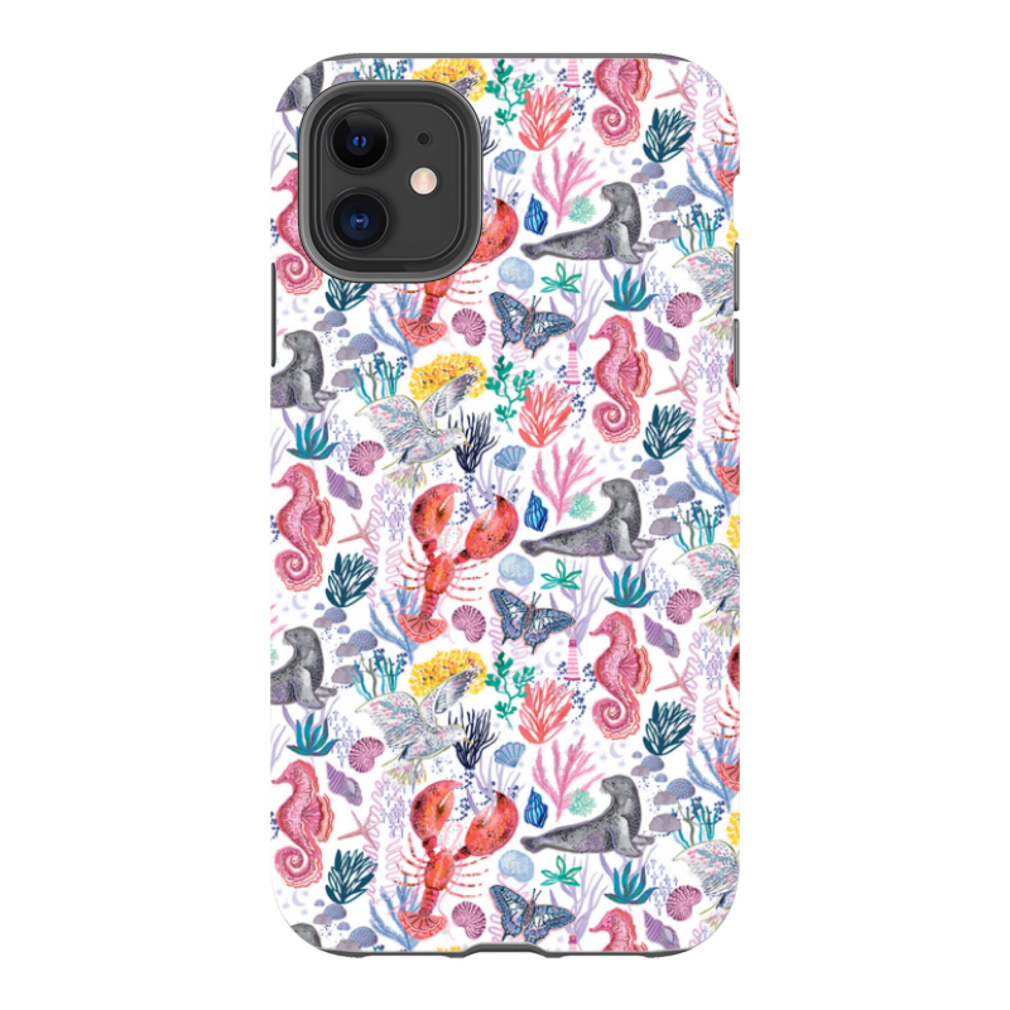 iPhone Case - Coastline Pattern-B By Emma Frances Grant