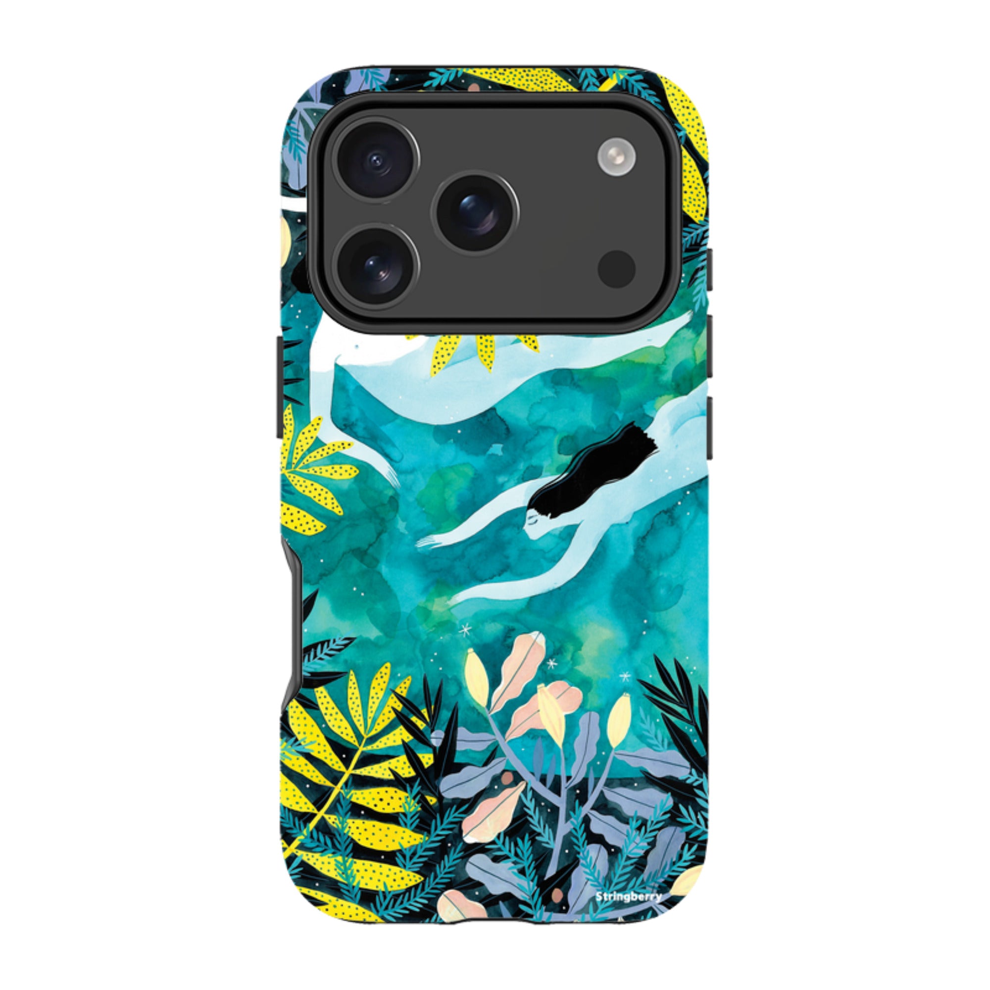 iPhone MagSafe Tough Case -  Night Swimming By Madalina Andronic
