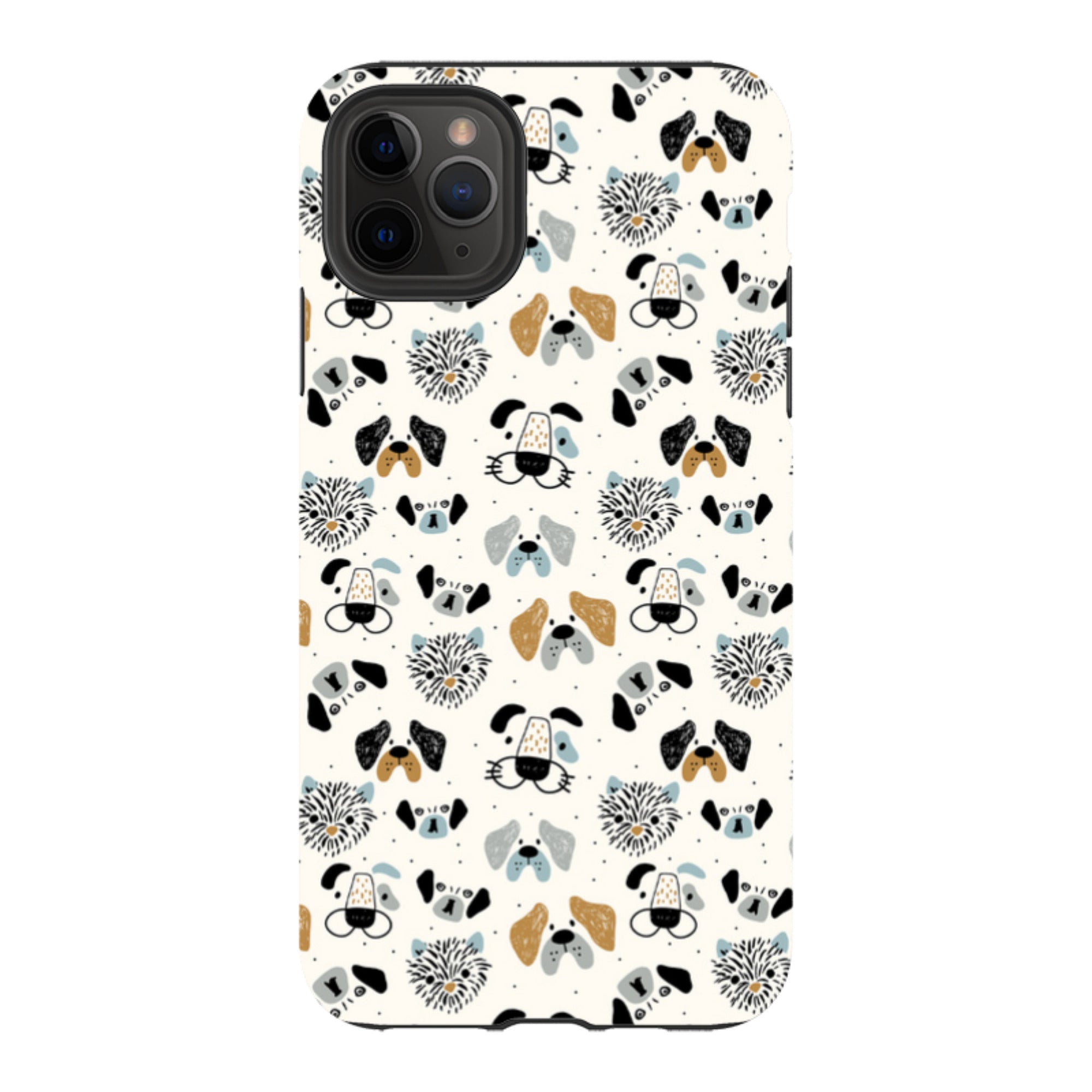 iPhone Tough Case - Dog Pattern Large