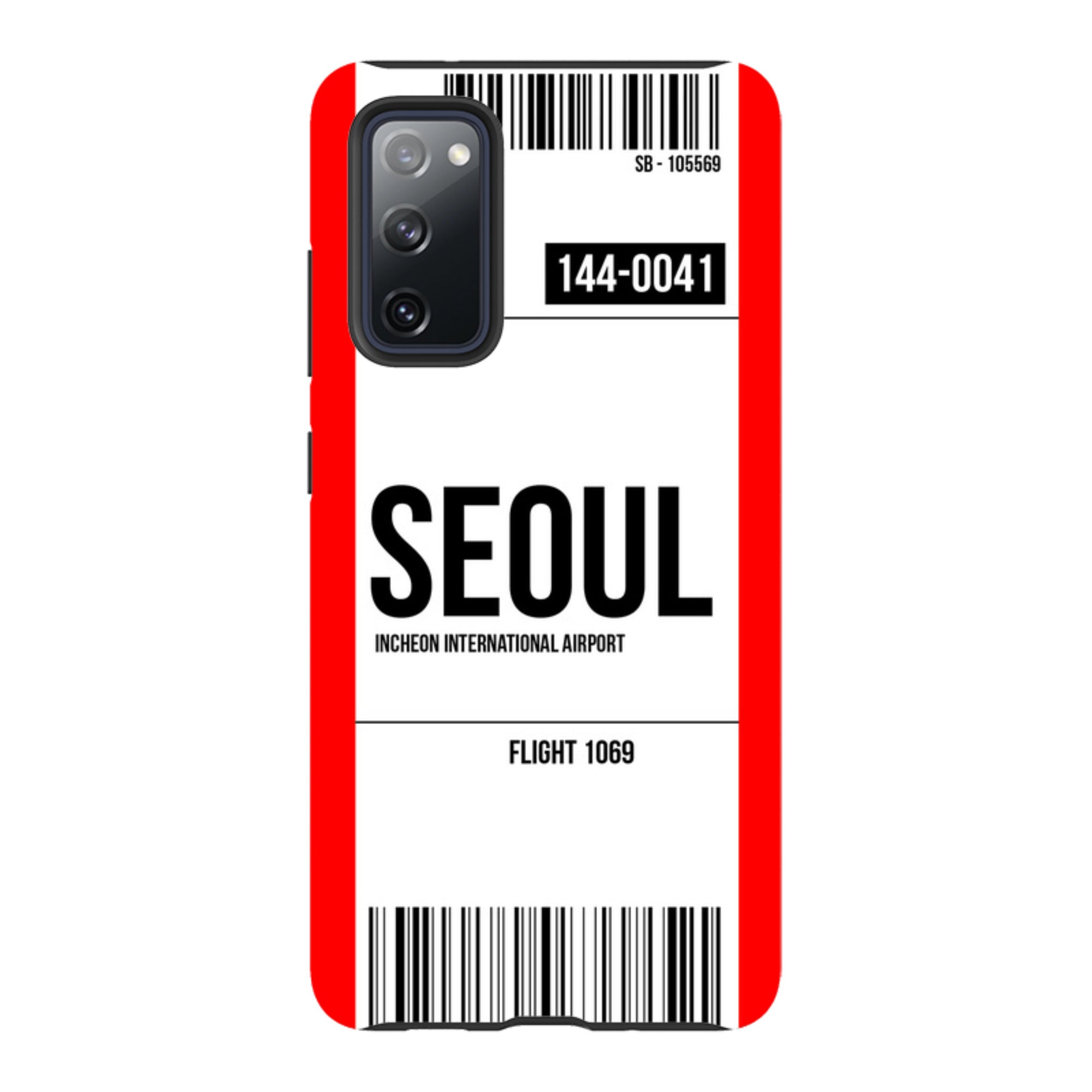 Samsung Tough Case - Seoul Red