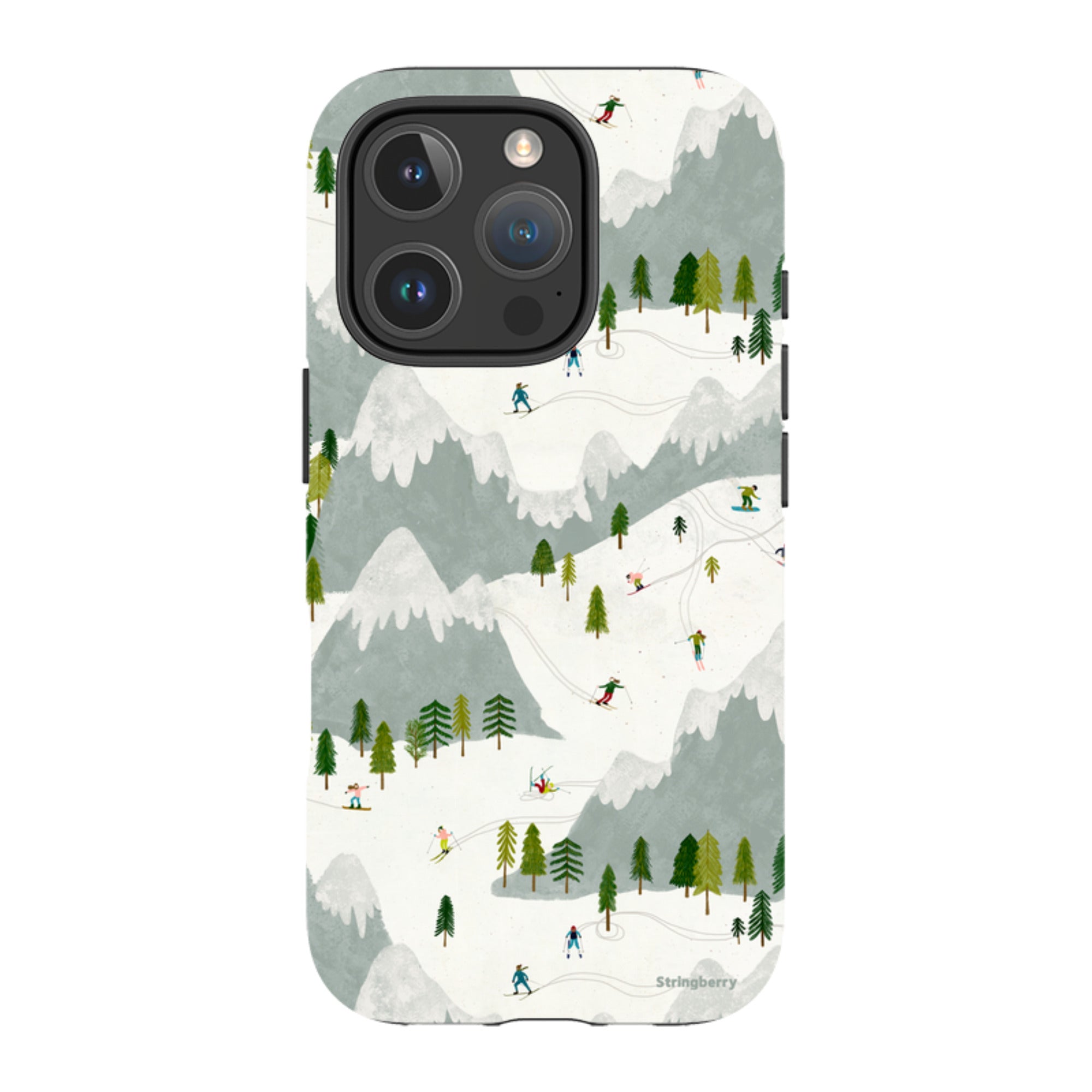 iPhone MagSafe Tough Case - Winter Landscape I By Katherine Quinn