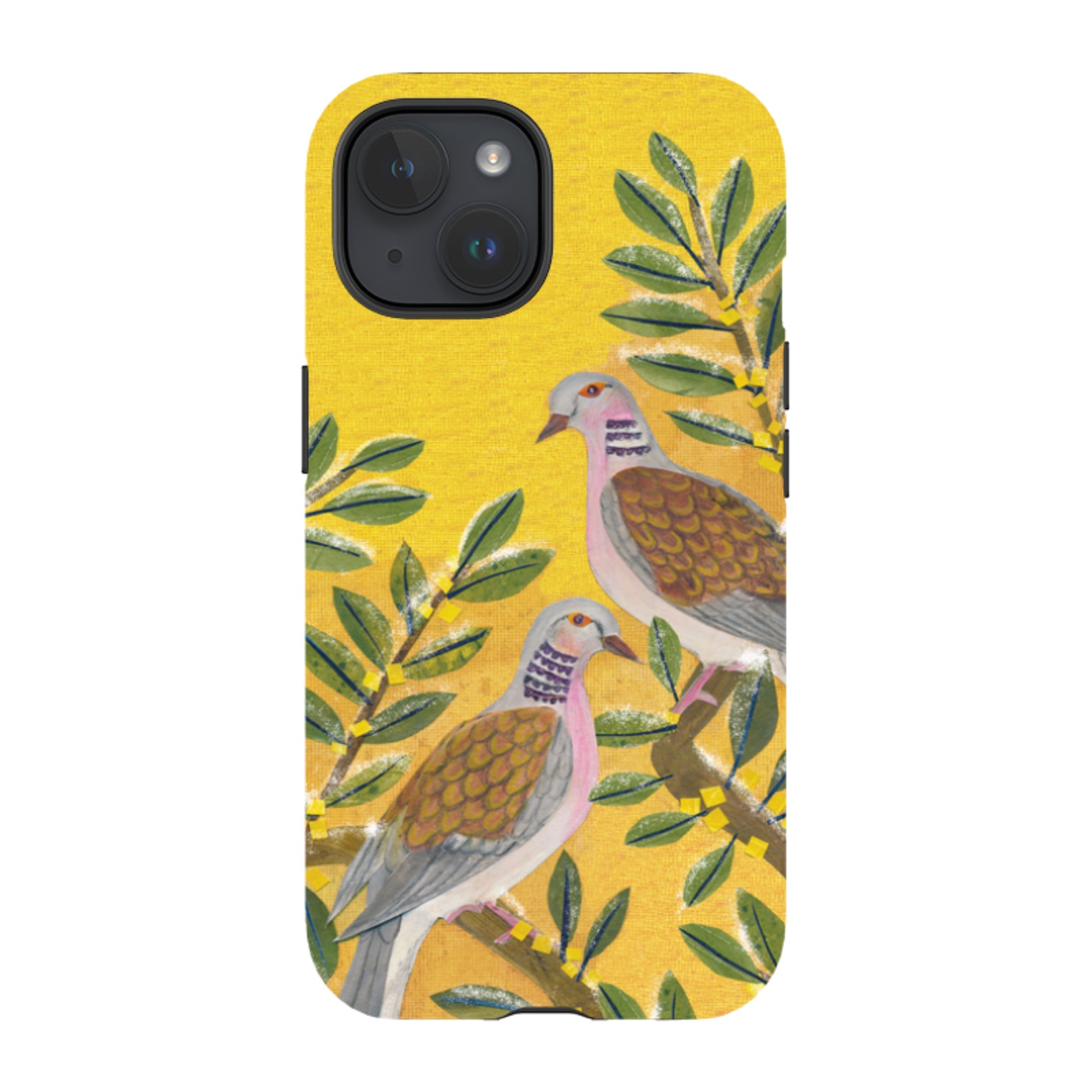 iPhone MagSafe Tough Case - Two Turtle Doves By Tracey English