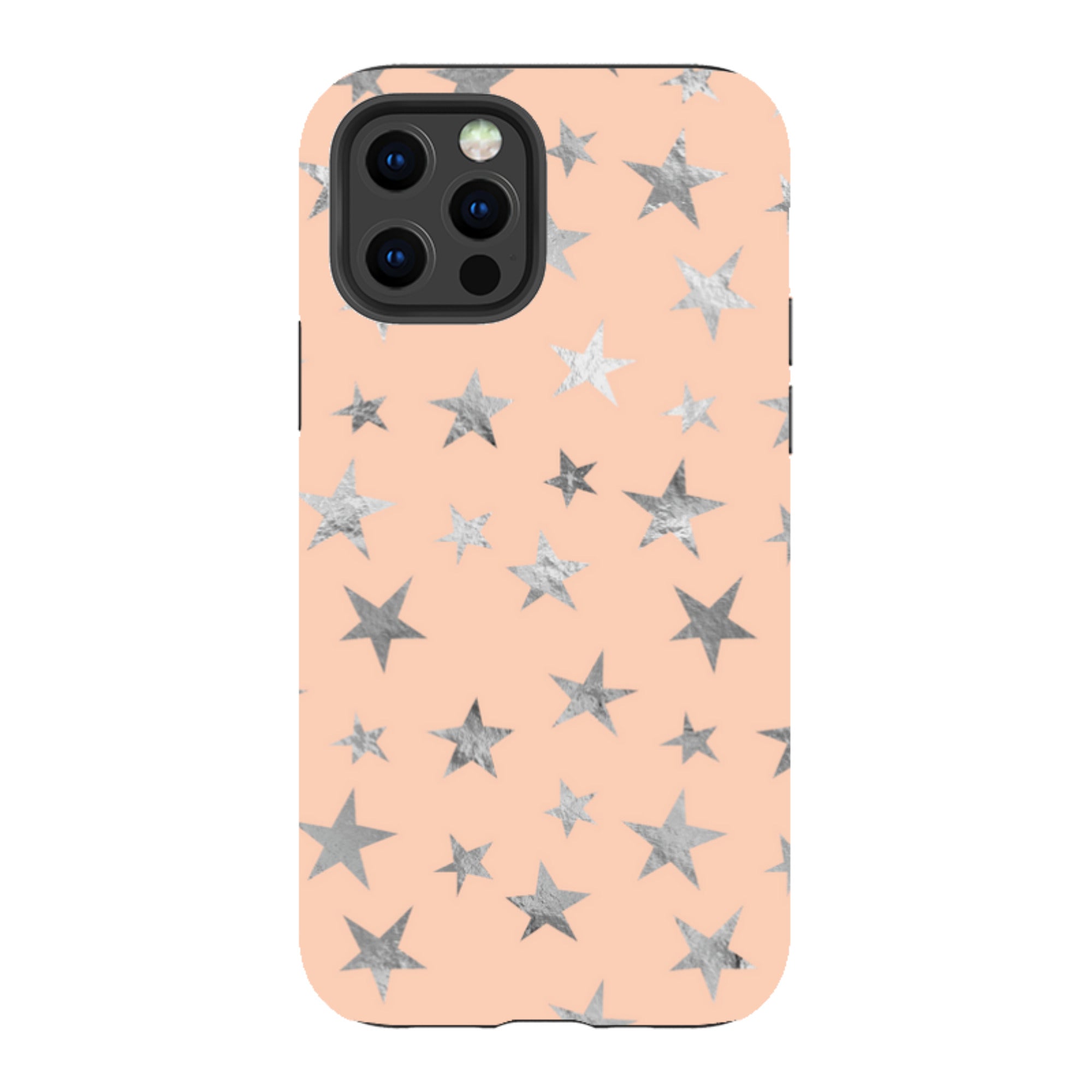 iPhone Tough Case - Pale and Silver Stars