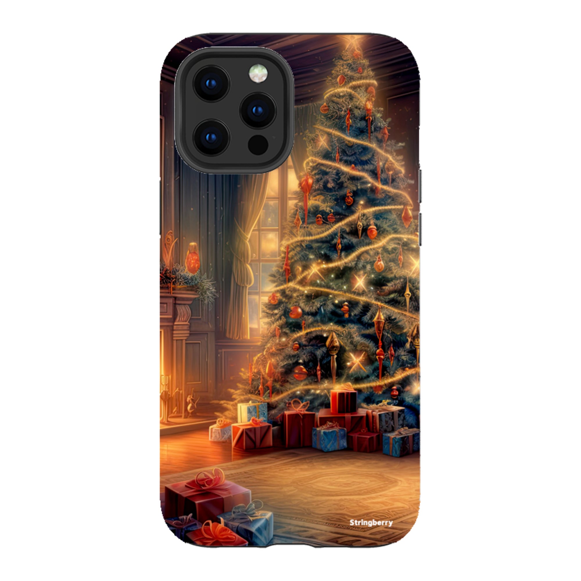 iPhone Tough Case - Holly Jolly Christmas