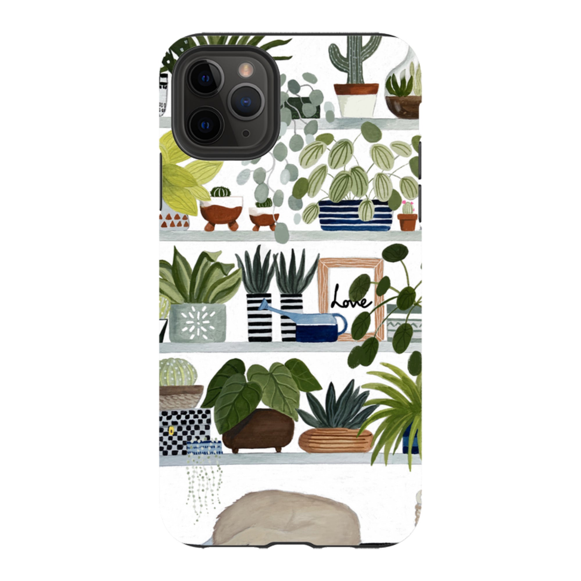 iPhone Tough Case - Plant Shelves By Bex Parkin