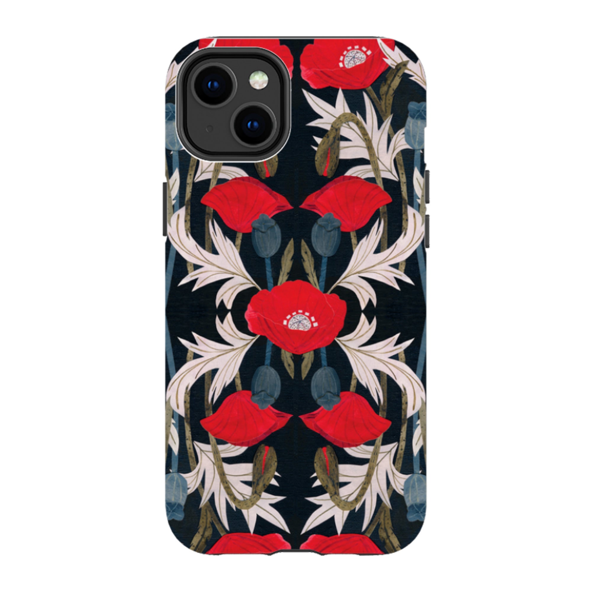 iPhone Tough Case - Poppy By Tracey English