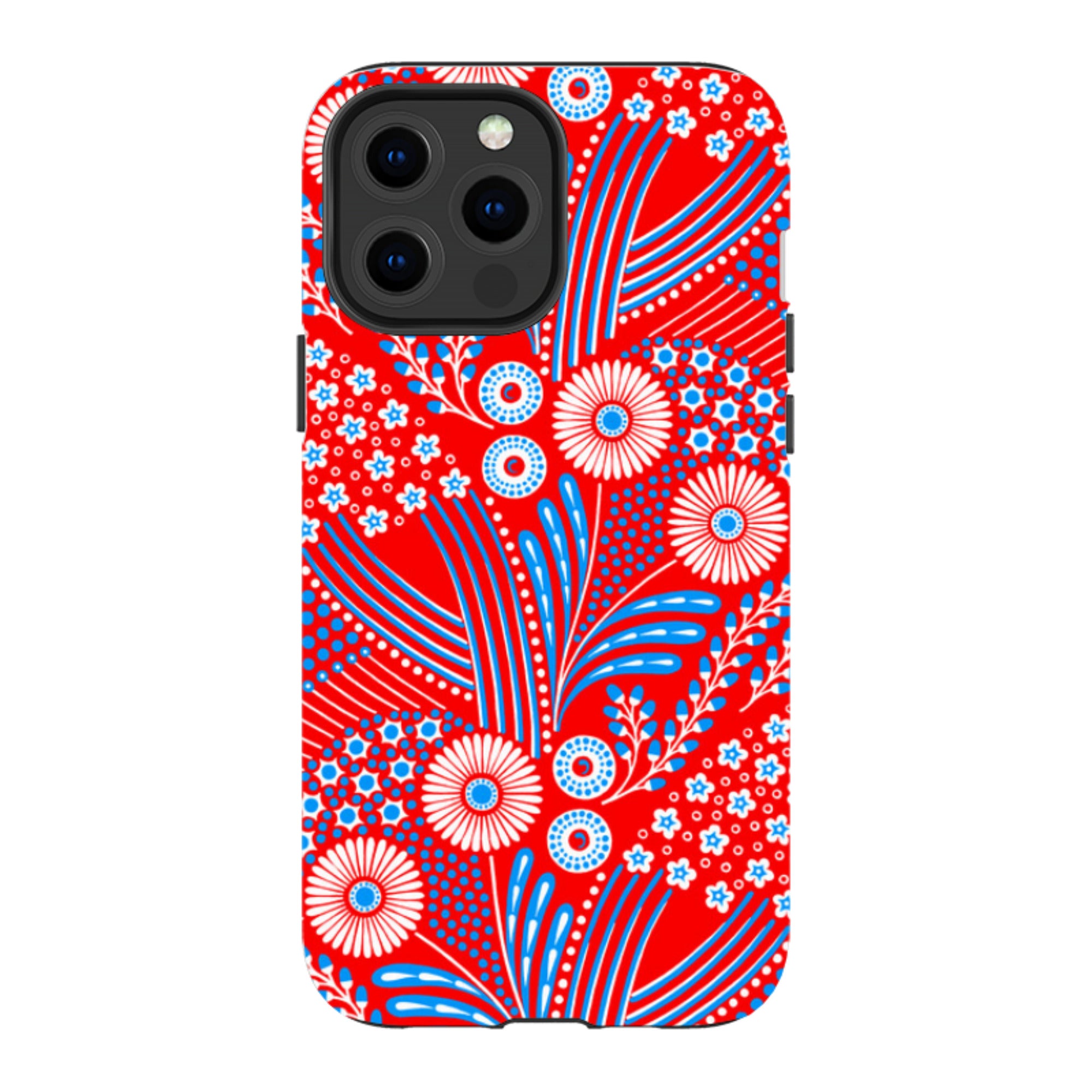 iPhone MagSafe Tough Case - Red Bouquet By Cressida Bell