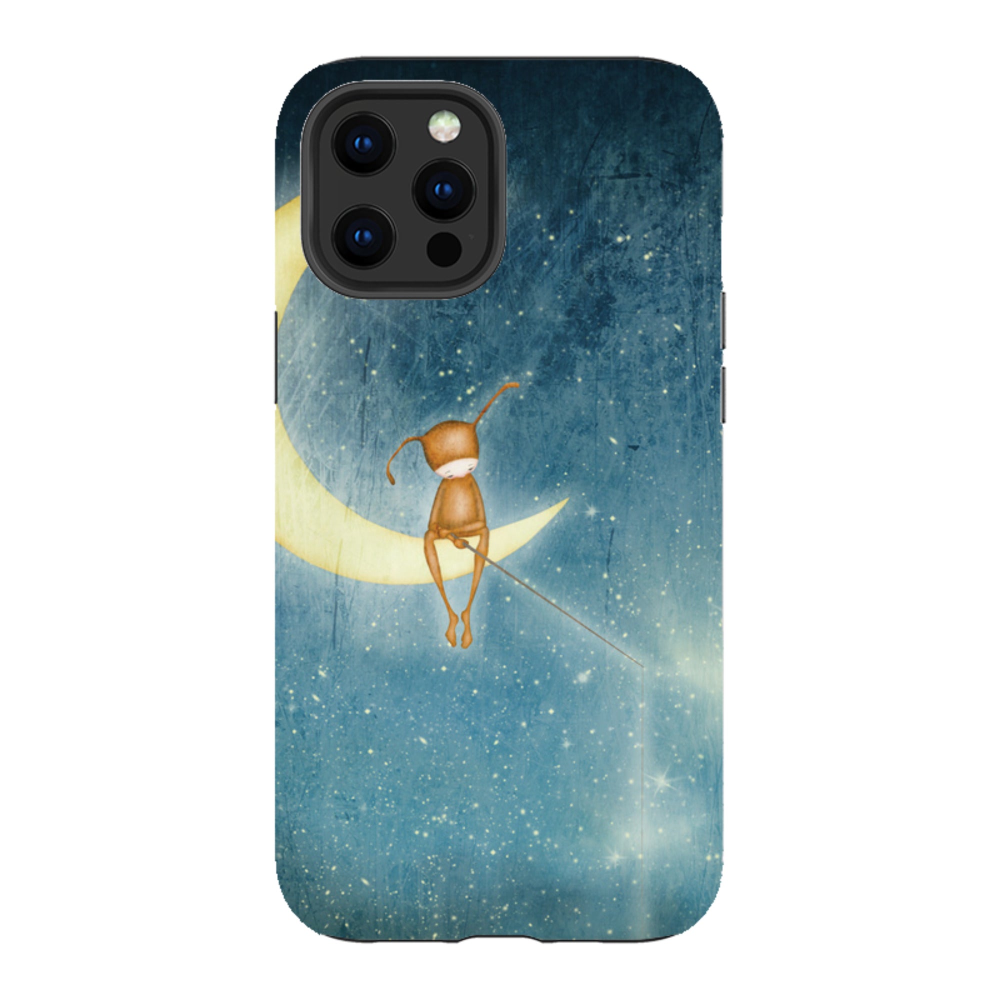 iPhone Tough Case - Fishing For Stars By Maja Lindberg