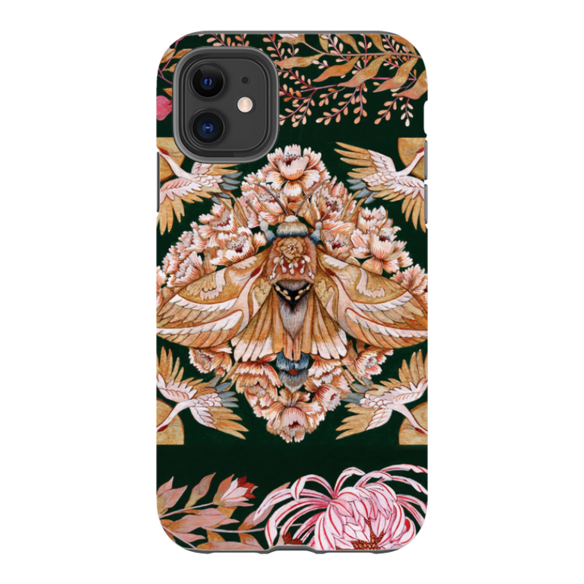 iPhone Tough Case - Golden Moth By Maria Matos
