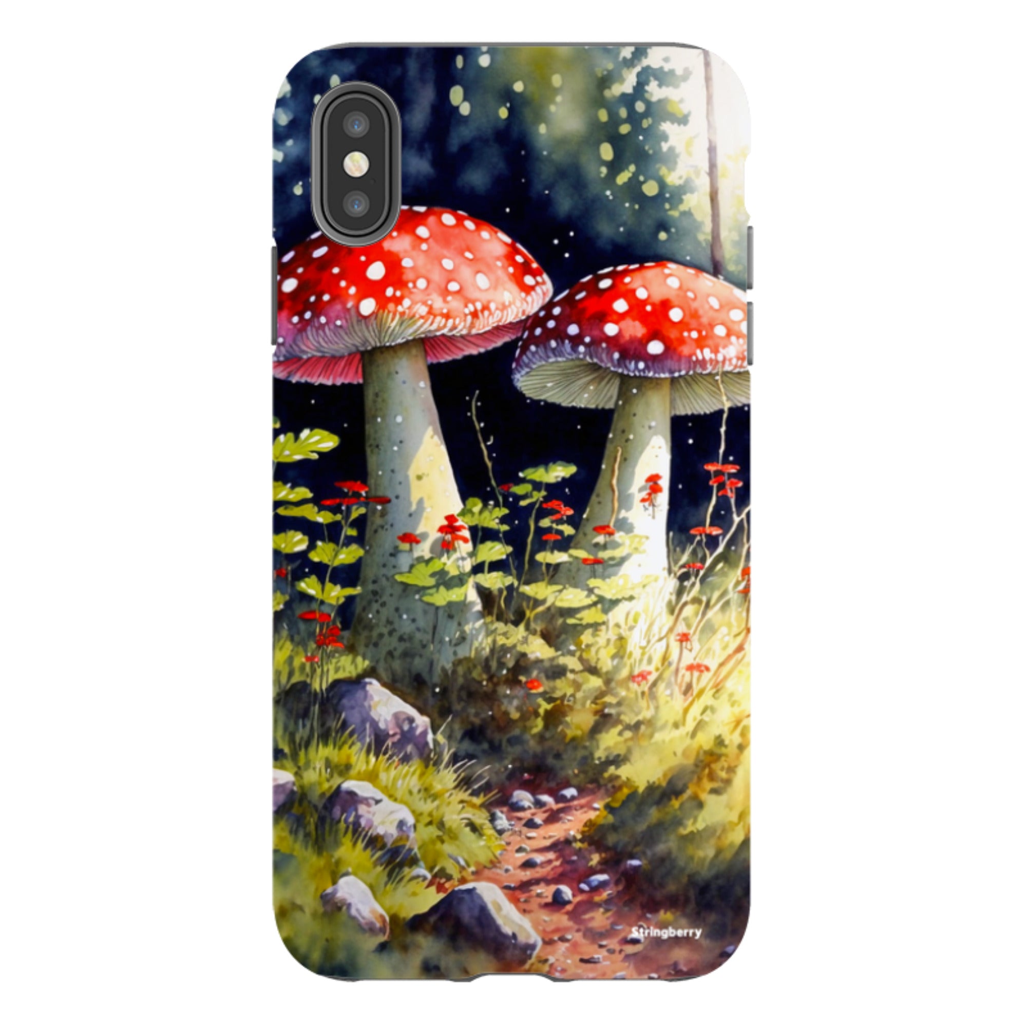 iPhone Tough Case - Mushroom Colour V