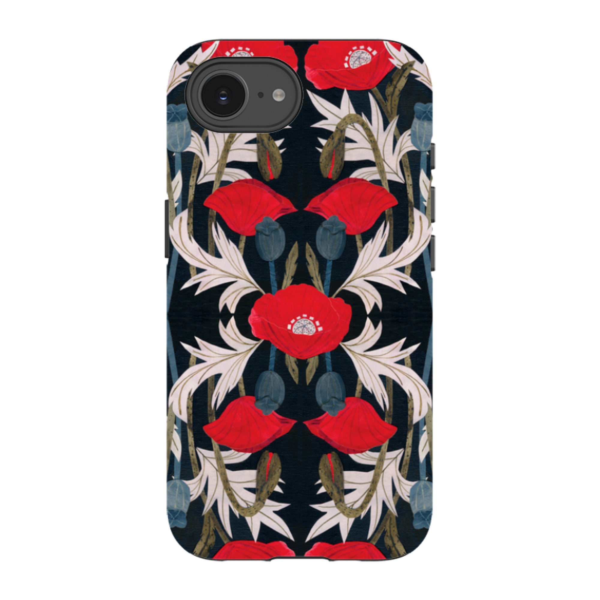 iPhone Tough Case - Poppy By Tracey English