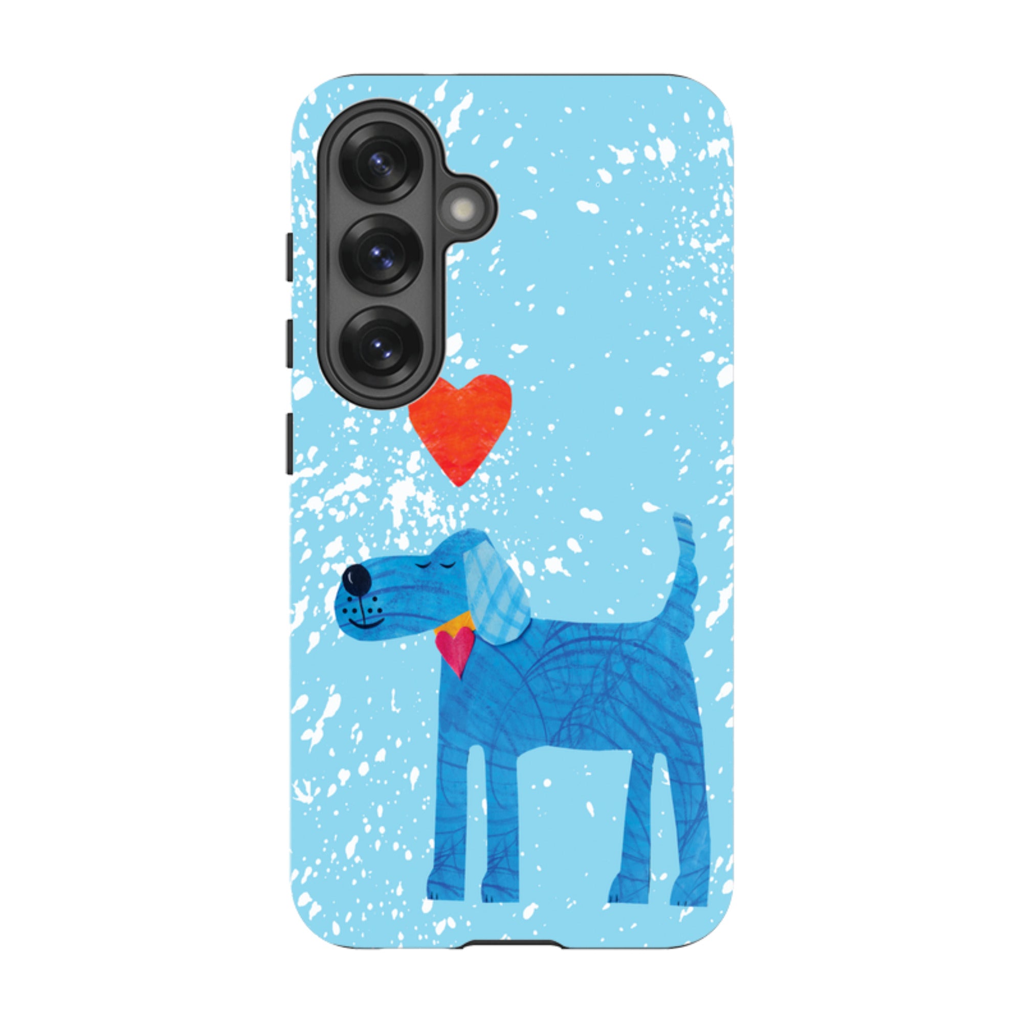 Samsung Tough Case - Blue Dog By Tracey English