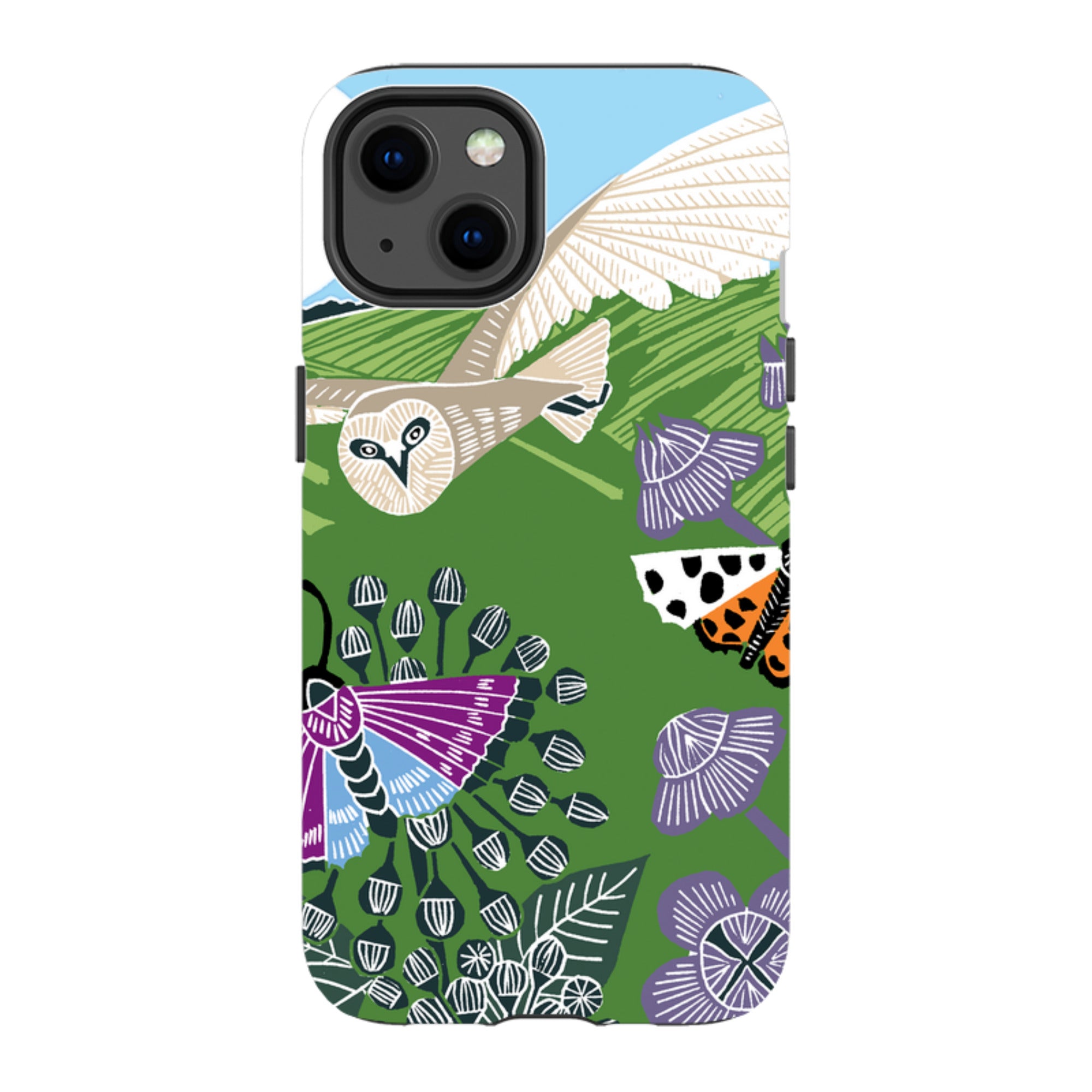 iPhone Tough Case - Morning Barn Owl By Kate Heiss