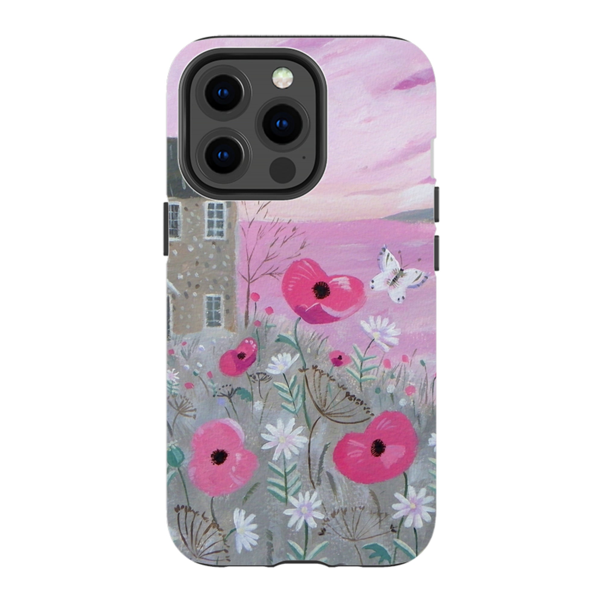 iPhone Tough Case - Seaside Flowers By Mary Stubberfield