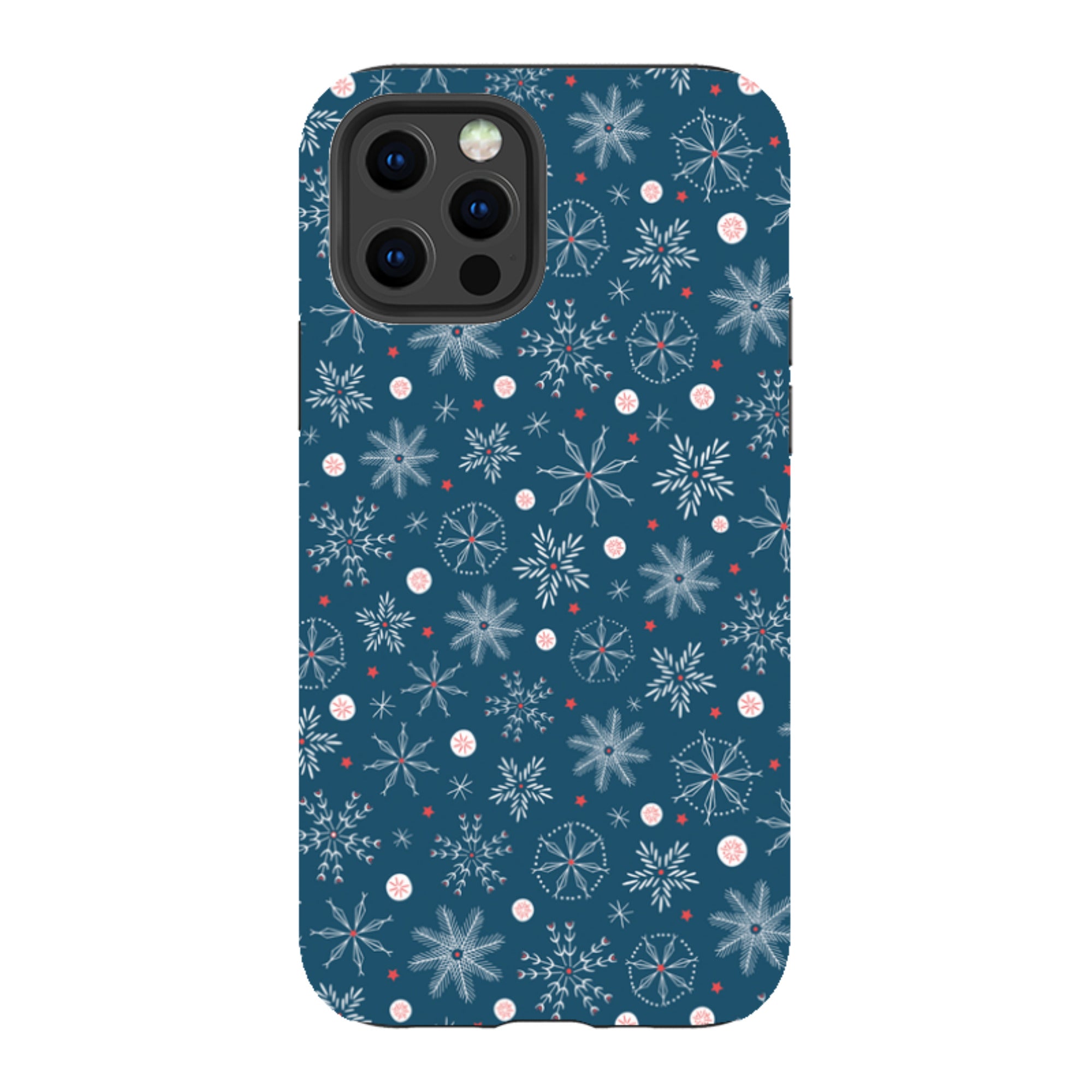 iPhone Tough Case - Christmas Snowflakes By Ali Brookes