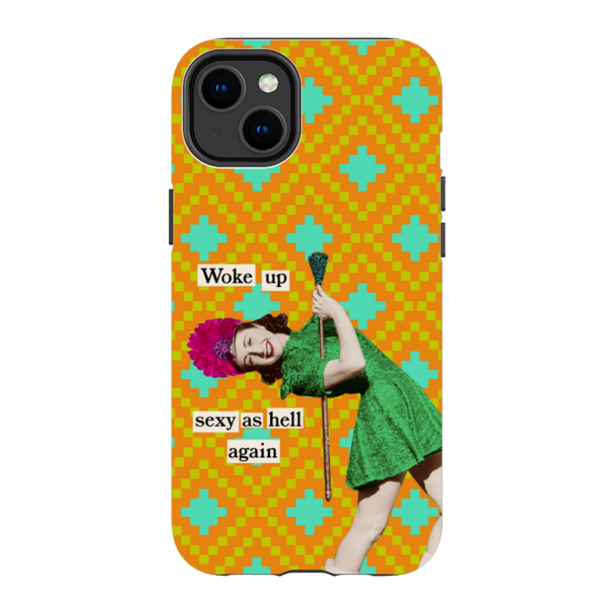 iPhone Tough Case - Woke Up By Clare Jordan
