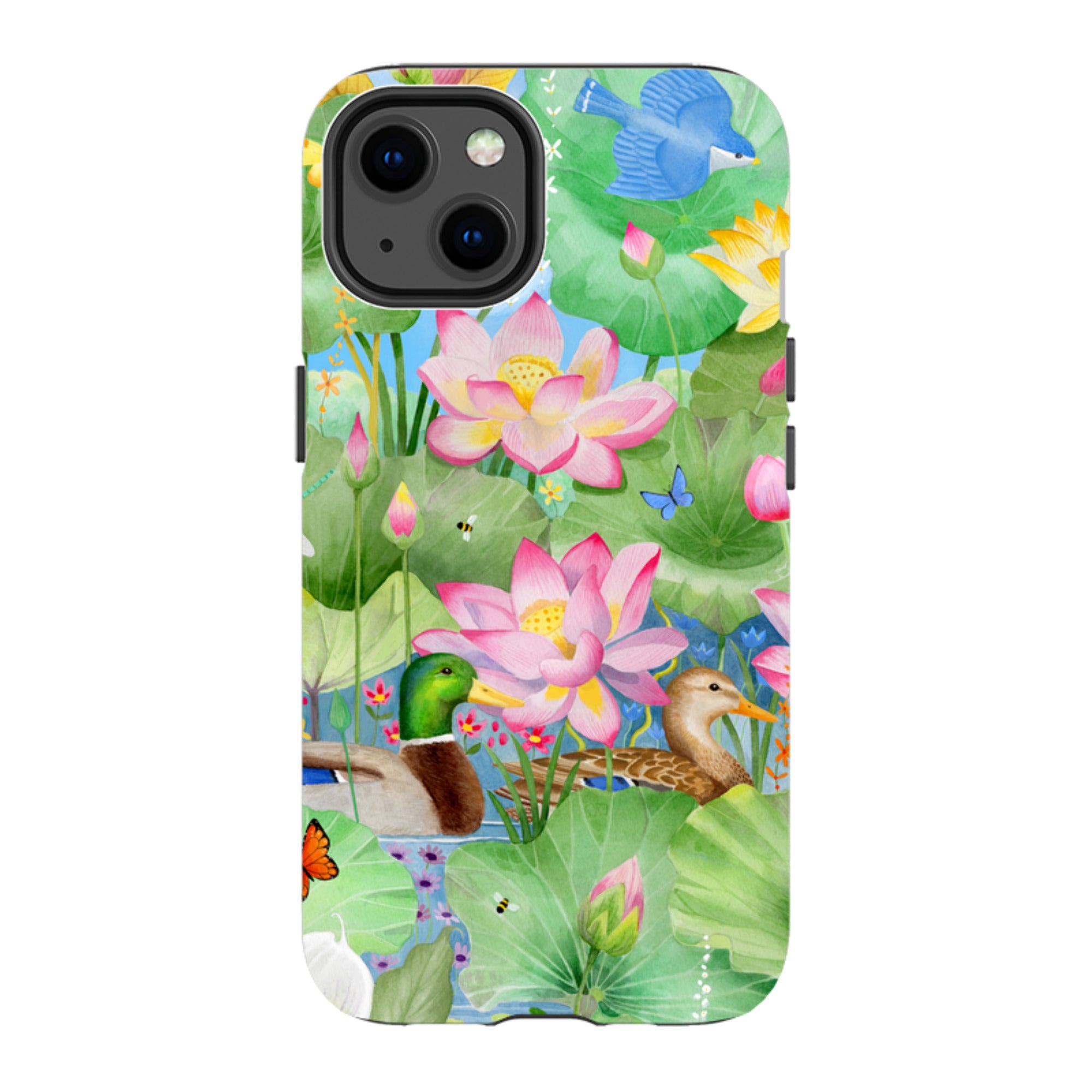 iPhone MagSafe Tough Case -  Waterlily Pond By Bex Parkin
