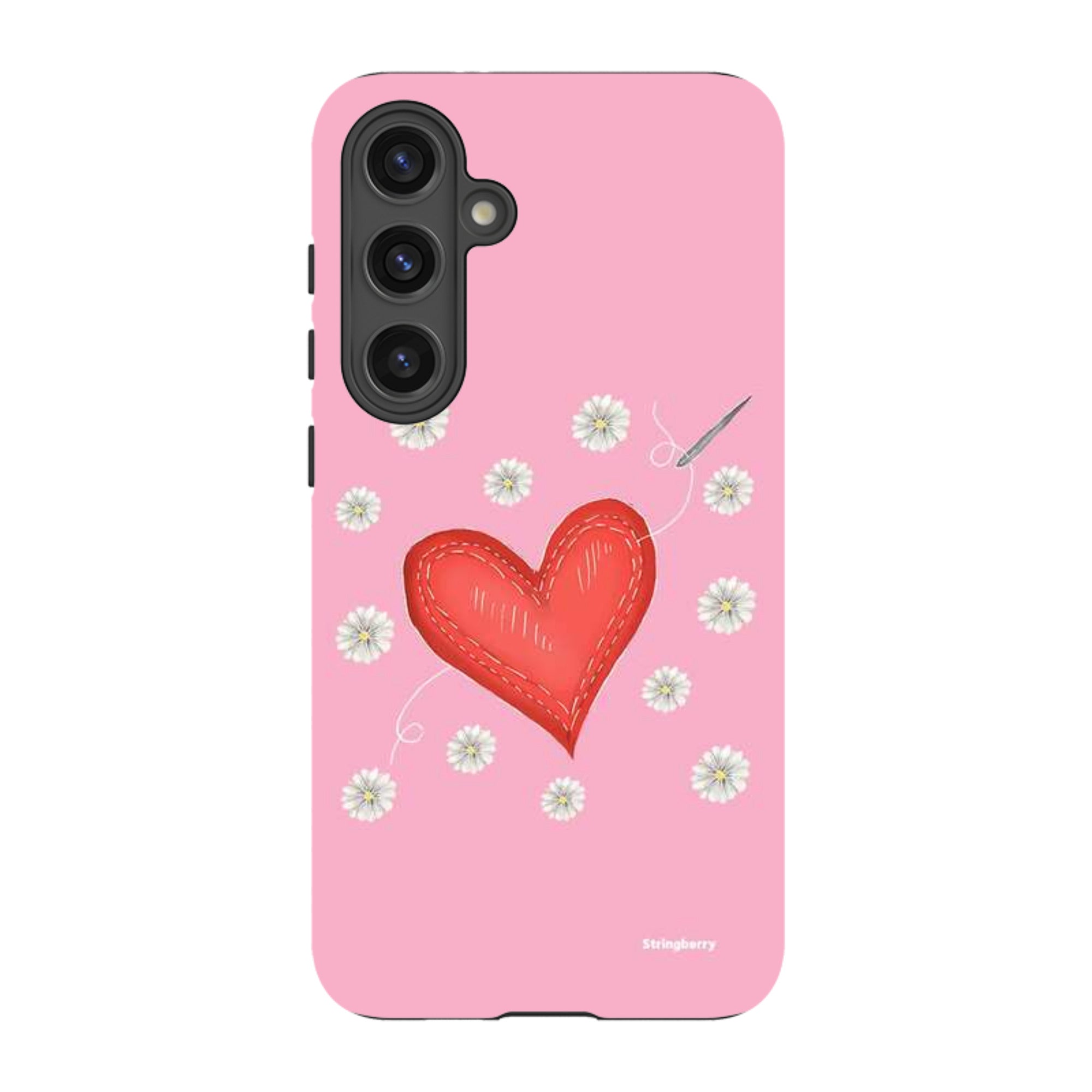 Samsung Tough Case - Love Heart Sewing By Catherine Rowe