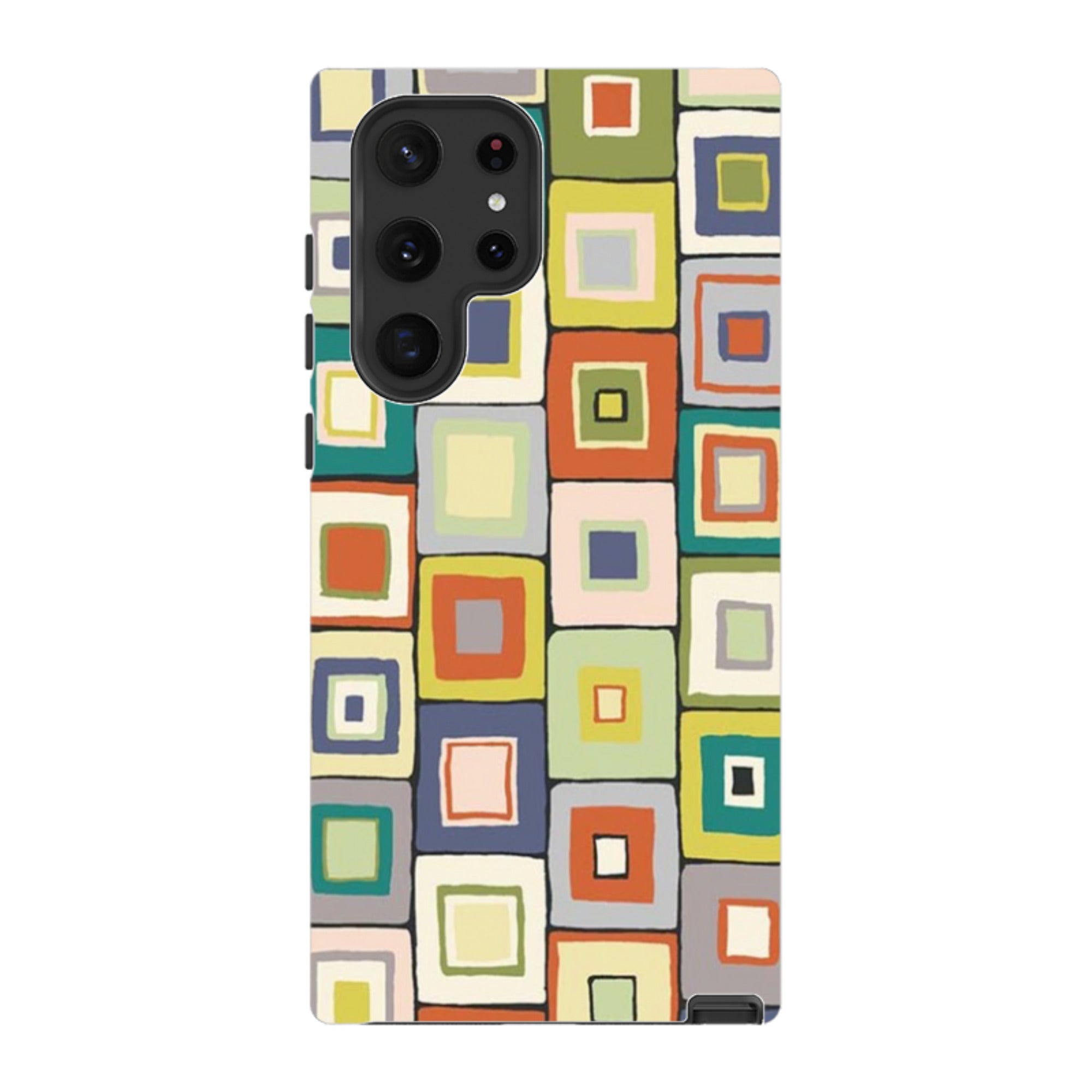 Samsung Tough Case - Atelier Blanket Squares Urbane By Sarah Campbell
